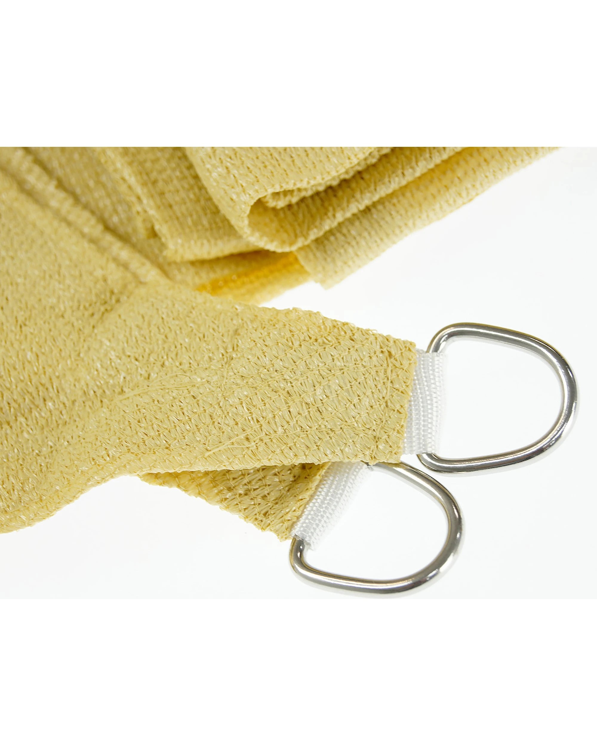 6 Wallaroo 8m x 6m Rectangular Shade Sail - Yellow, 6 of 7