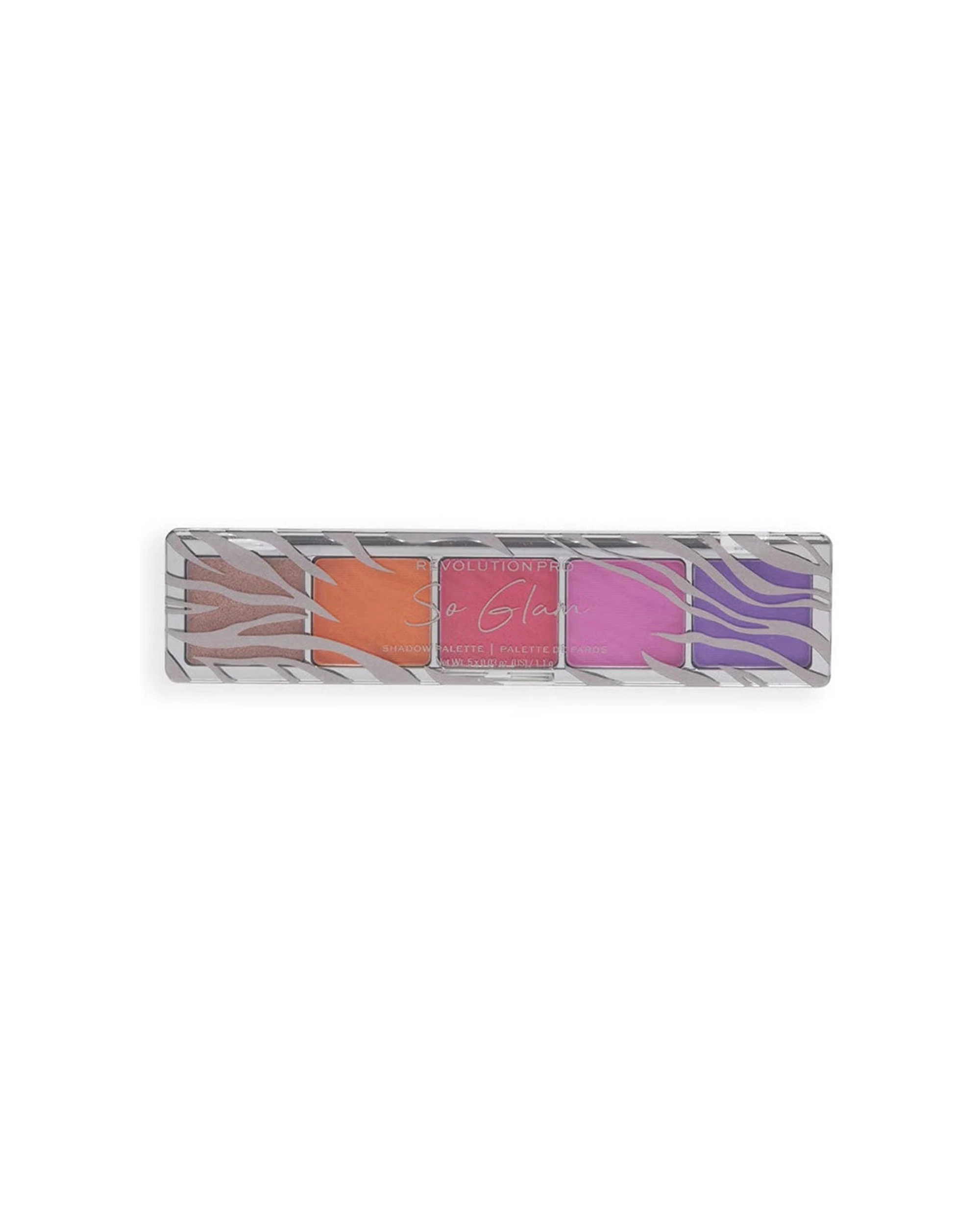 1 Revolution Beauty Pro Glam Eye Shadow Palette Smokey Zebra Bold, 1 of 1