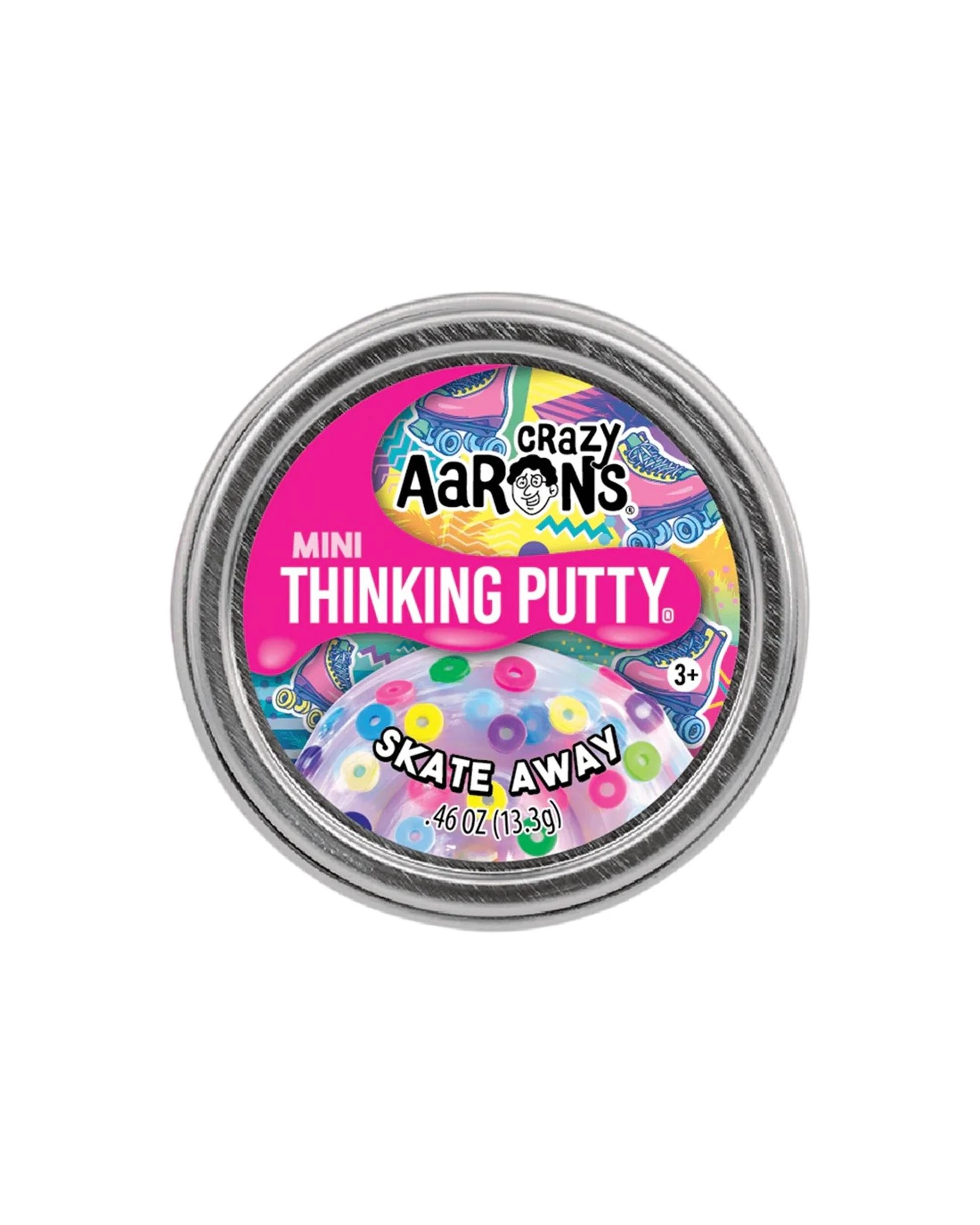 2 Crazy Aaron's 2 inch Mini Thinking Putty Skate Away, 2 of 3