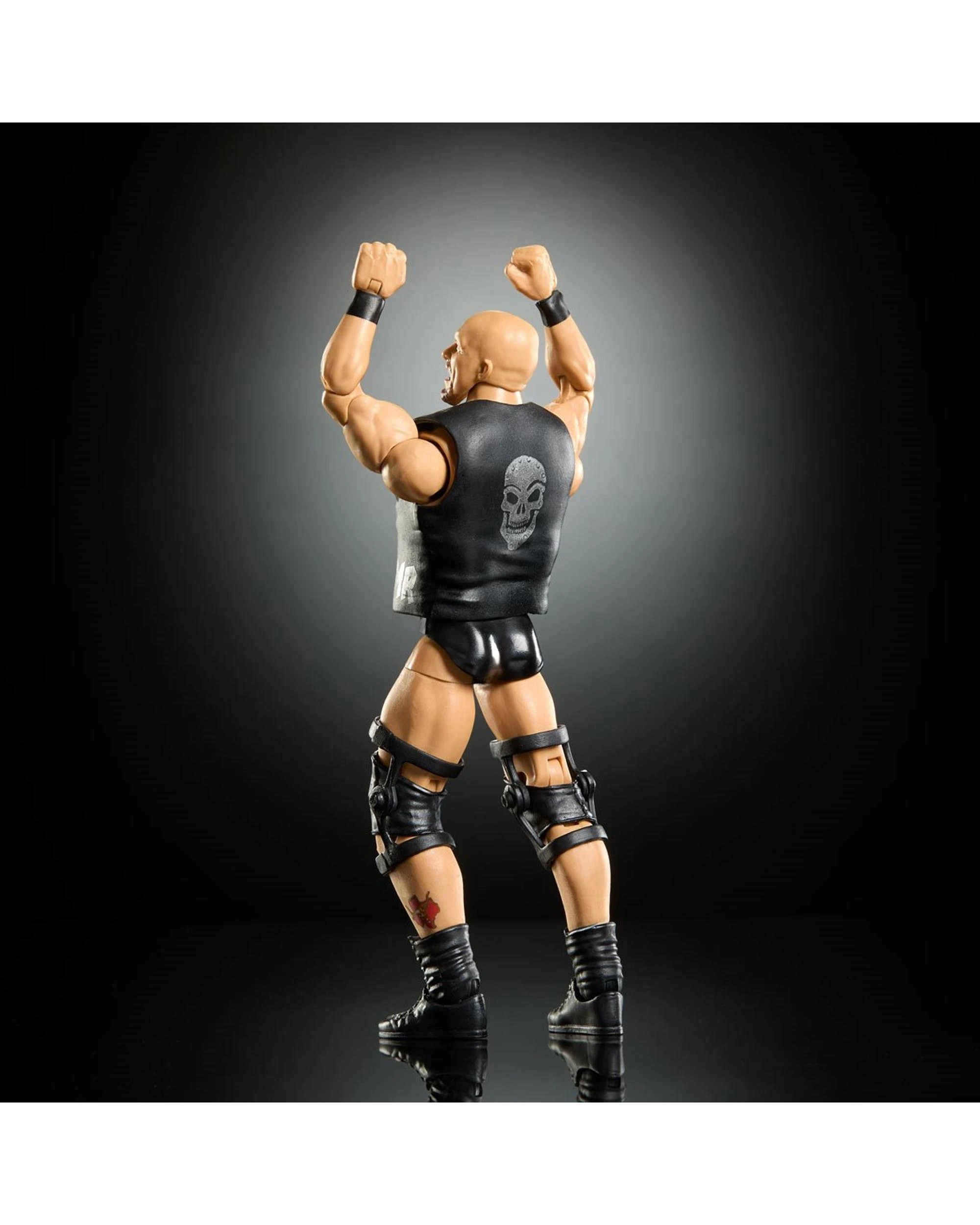 6 WWE Elite Collection Greatest Hits Series 9 "Stone Cold" Steve Austin Action Figure, 6 of 7