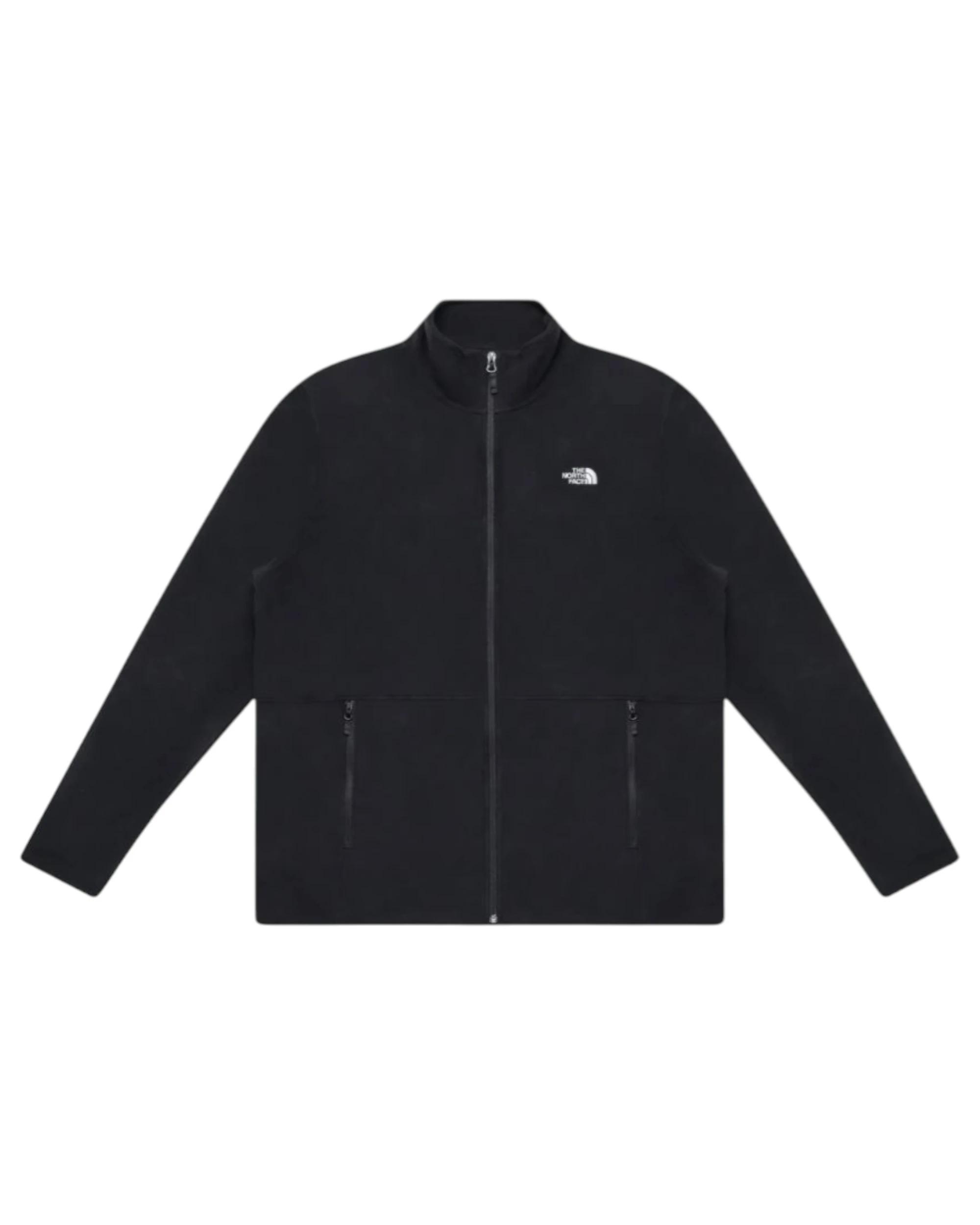 1 The North Face Mens TKA Glacier Full Zip Black Jacket BLACK, 1 of 7