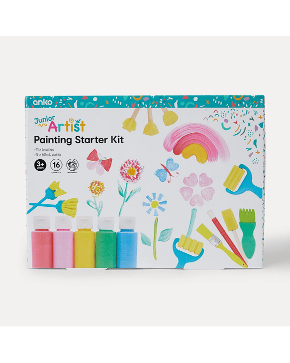 16 Pack Junior Artist Painting Starter Kit