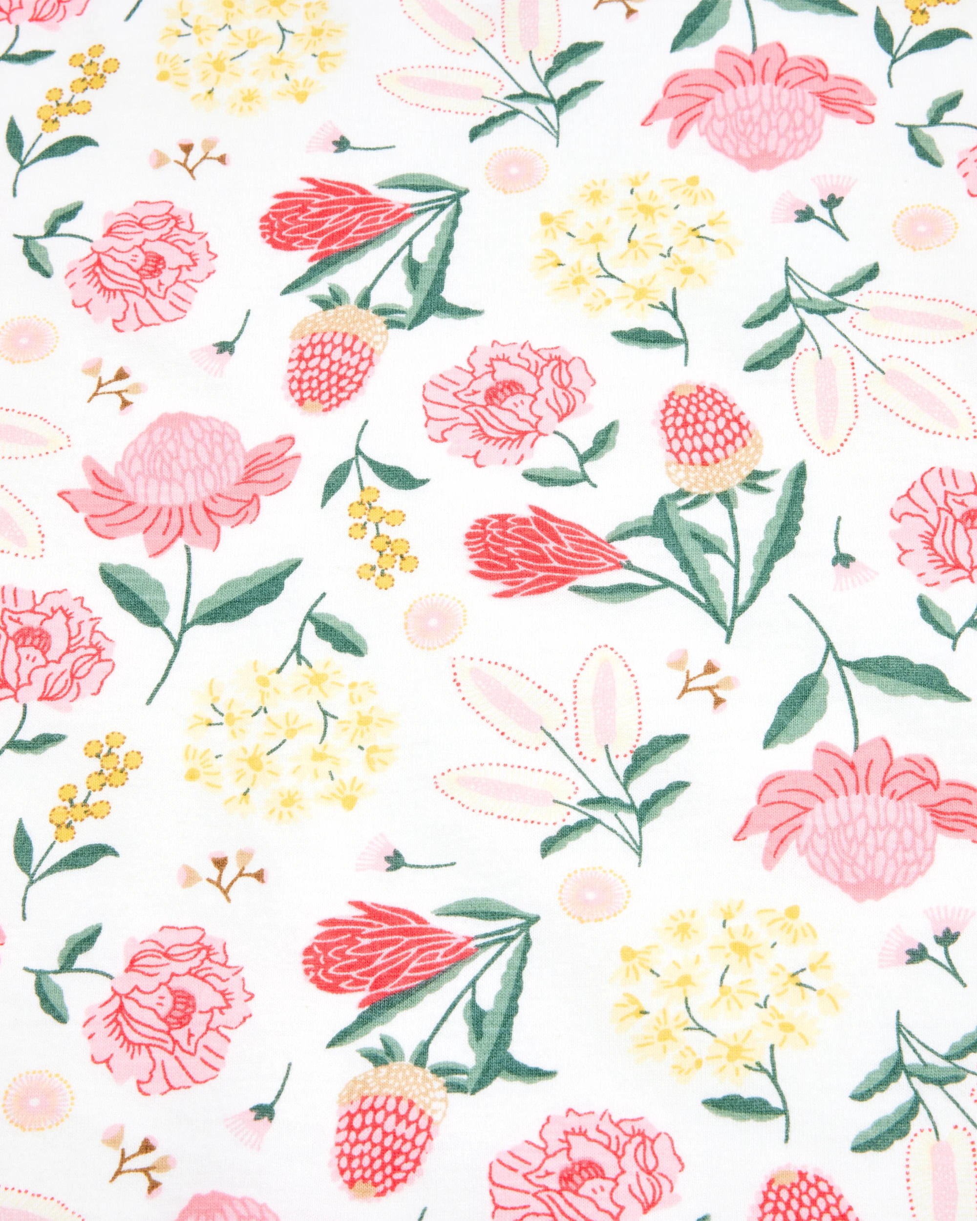 6 3 Pack Organic Cotton Jersey Wraps, 6 of 6