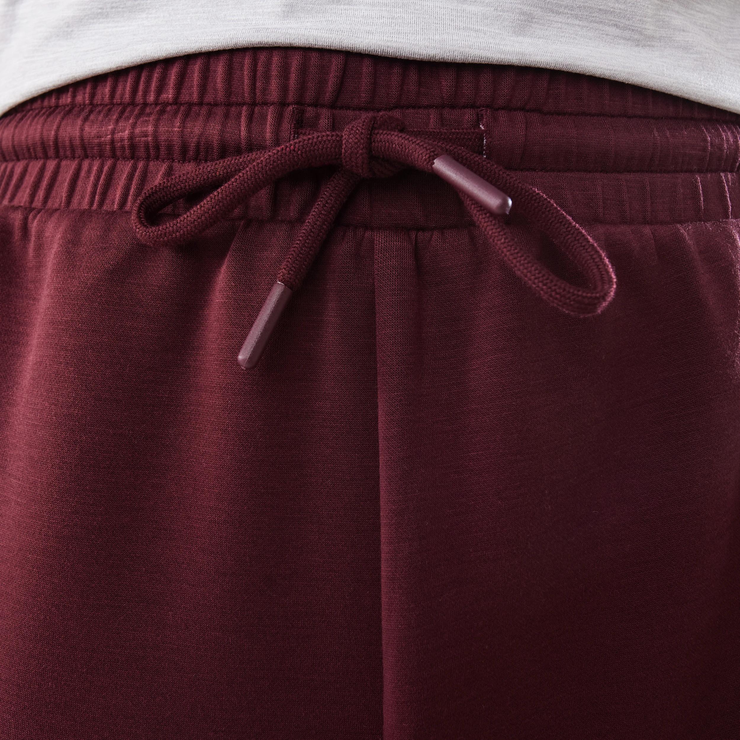 6 Active Womens Scuba Shorts BURGUNDY CHERRY, 6 of 7