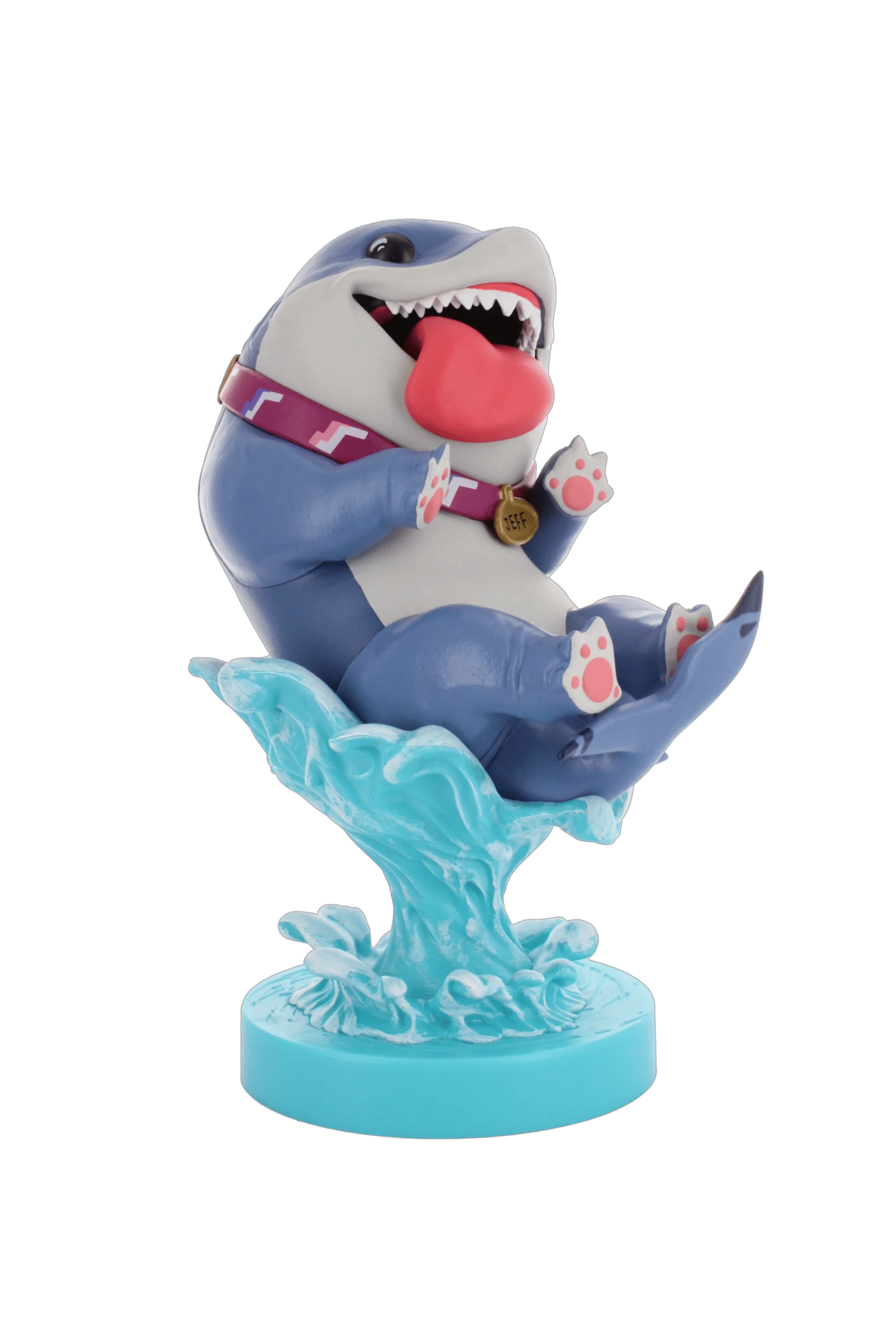 3 Cable Guys Controller Holder - Marvel Rivals: Jeff the Land Shark - Blue, 3 of 5
