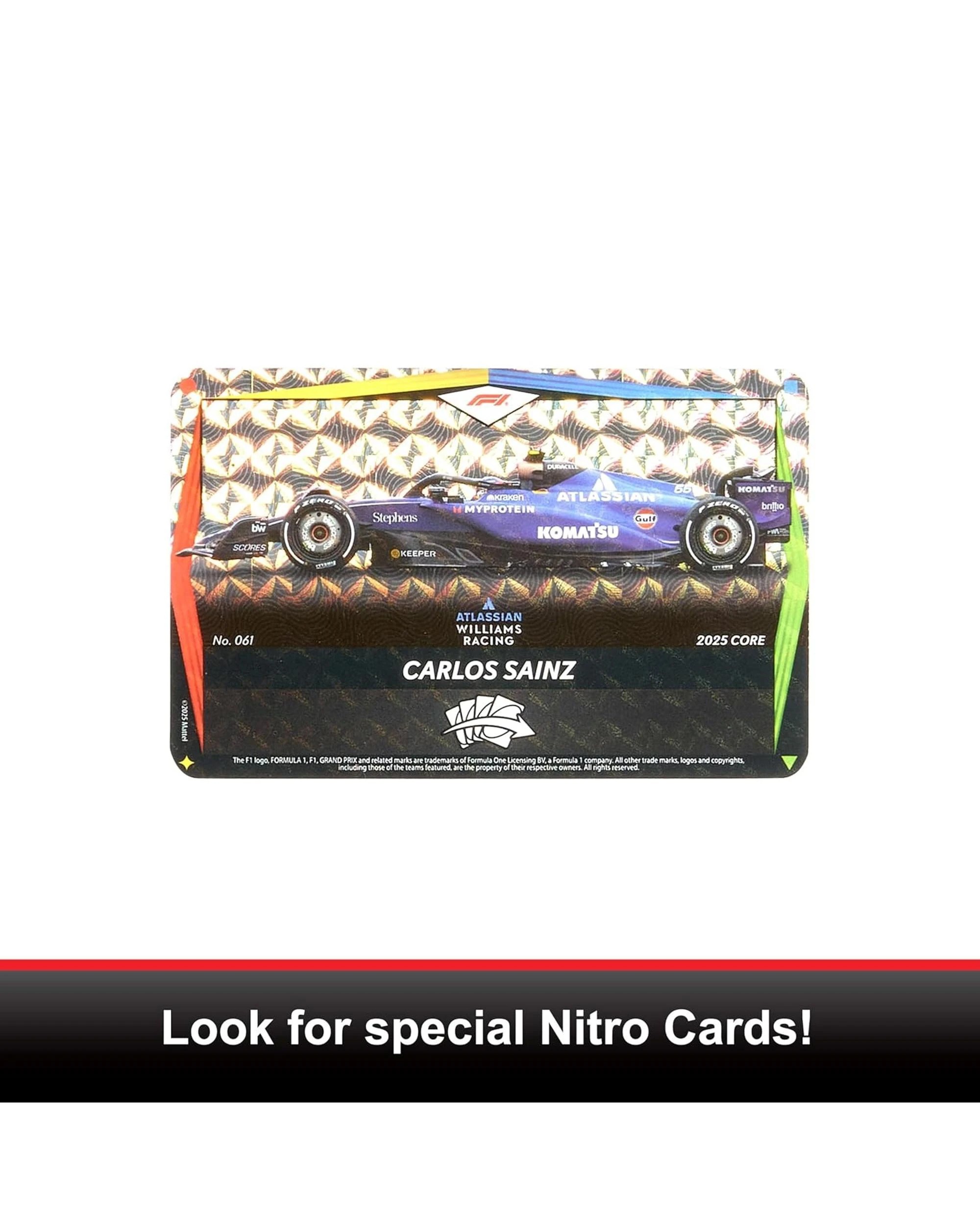 5 Uno Elite Formula 1 2025 Core Edition Booster Set Card Game, 5 of 6