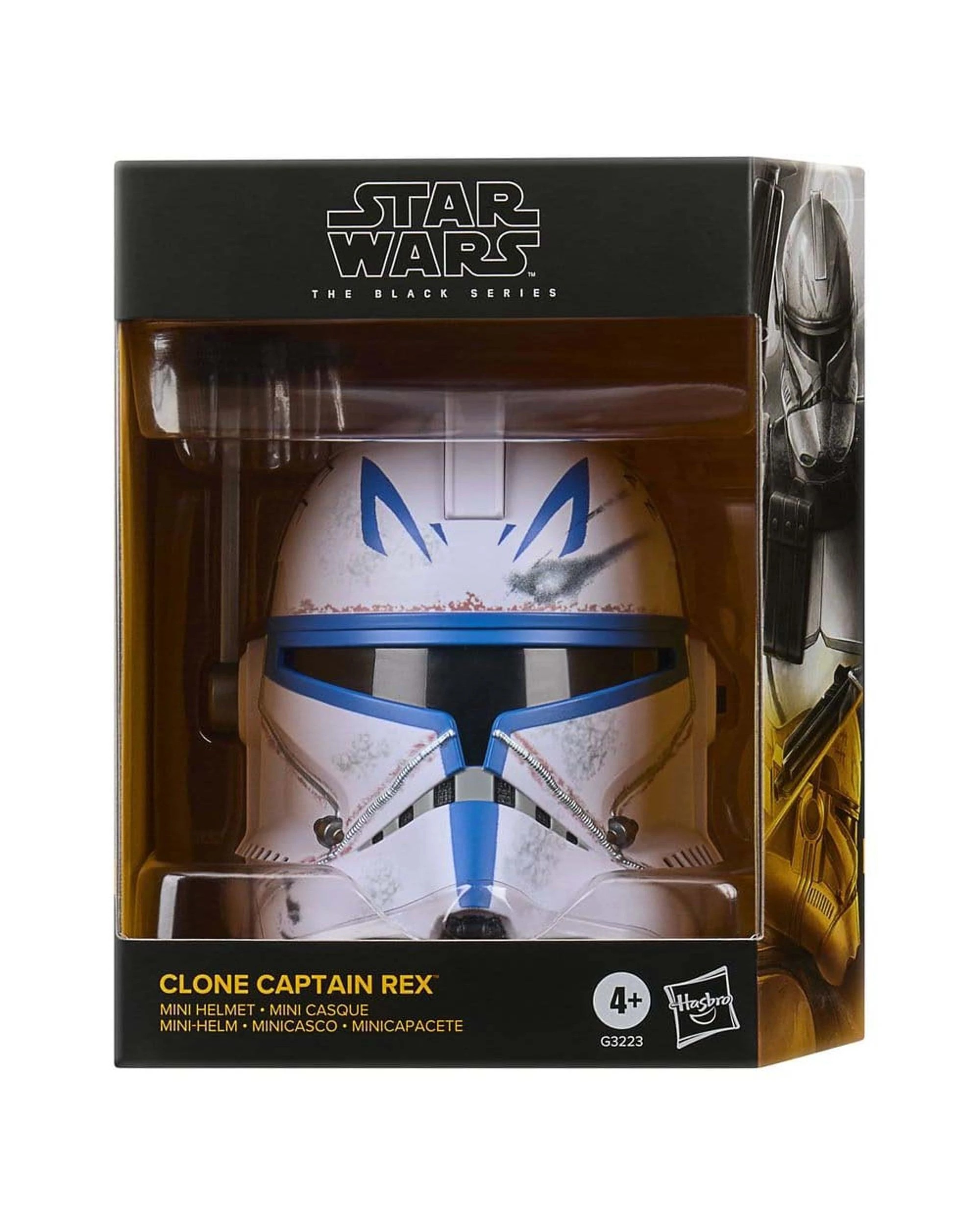 1 Star Wars The Black Series Clone Captain Rex Mini Helmet, 1 of 3