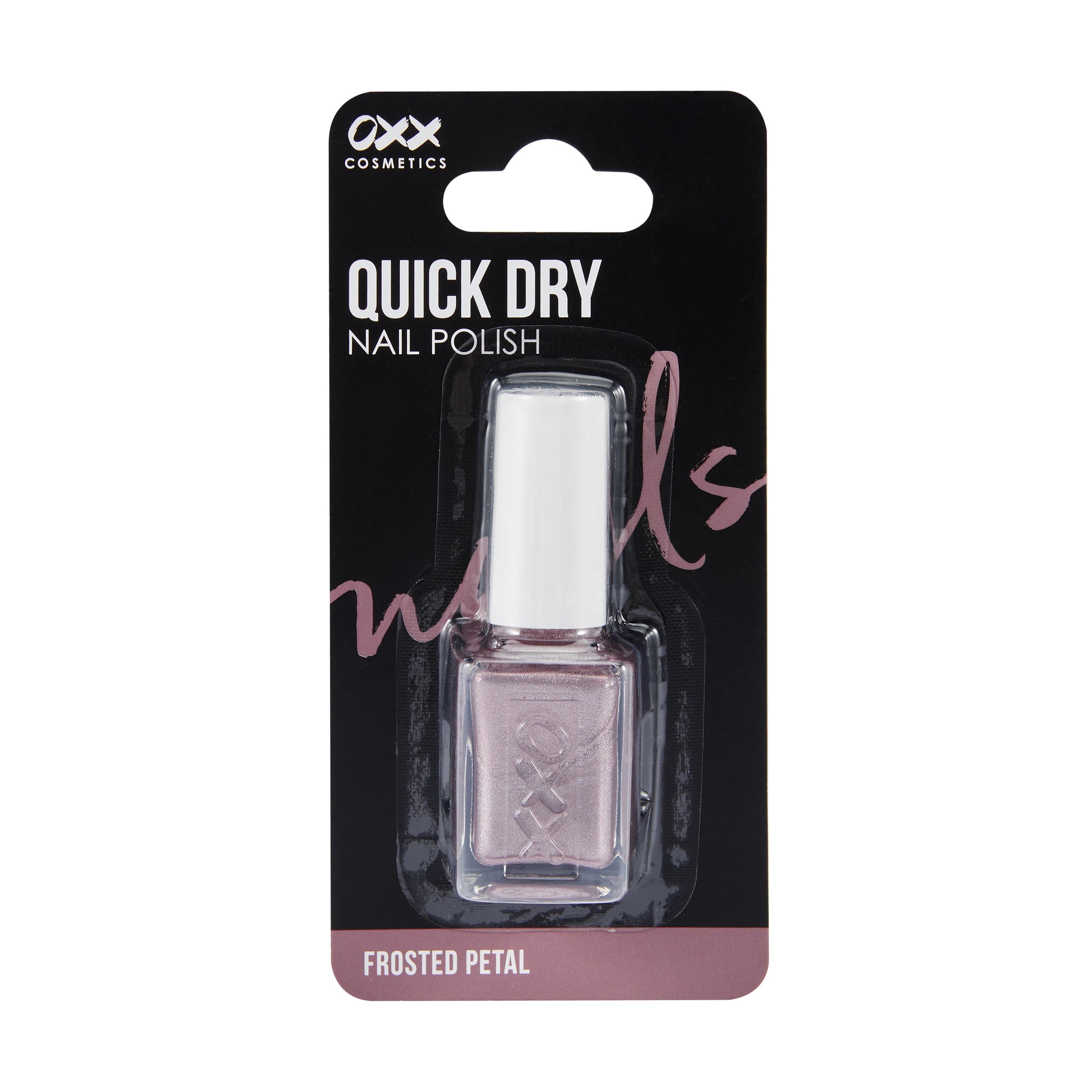 4 OXX Cosmetics Quick Dry Nail Polish - Frosted Petal, 4 of 4