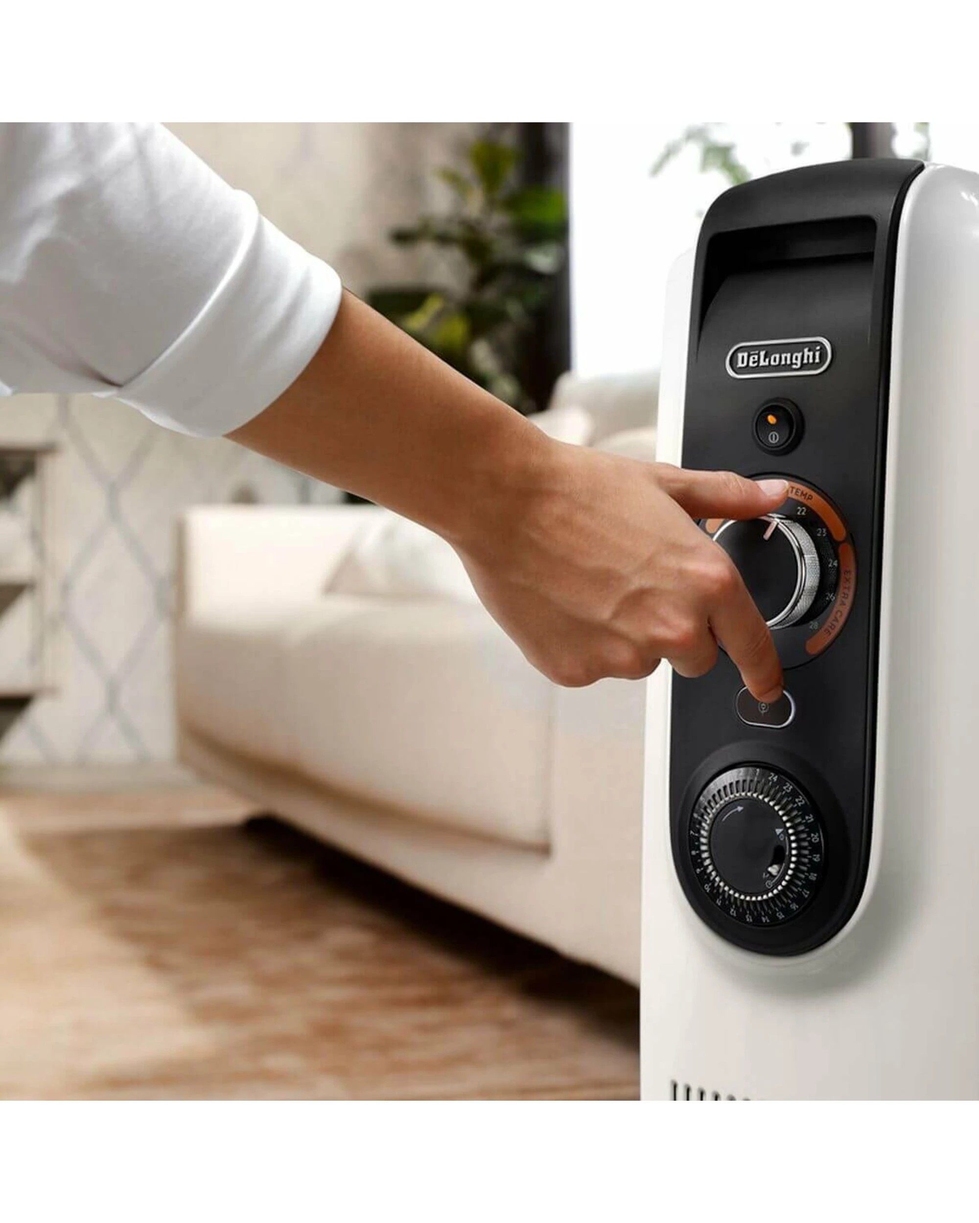 4 De'Longhi Dragon 5 Easytronic 1500W Oil Column Heater, 4 of 5