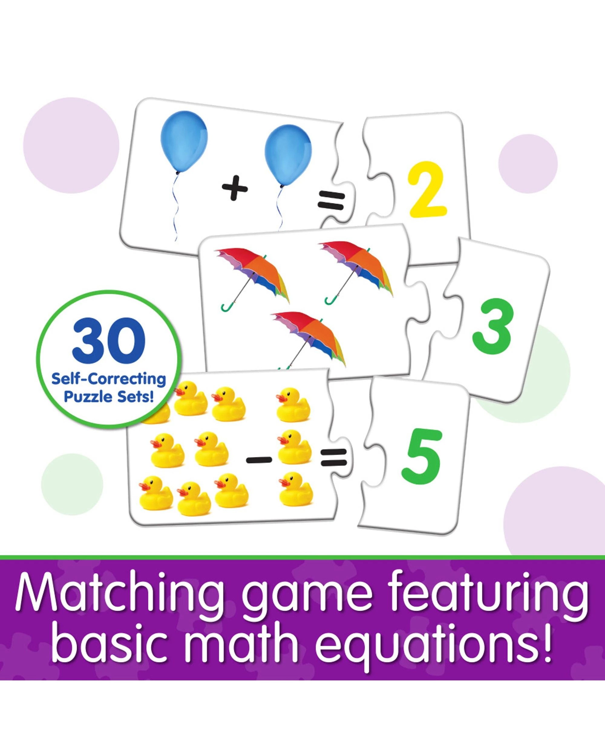 2 Learning Journey Match It! Mathematics Educational Puzzle, 2 of 6
