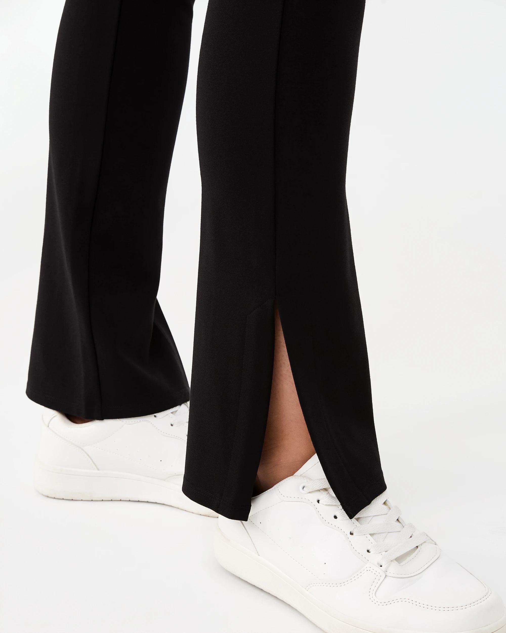 5 Split Hem Leggings Black, 5 of 5