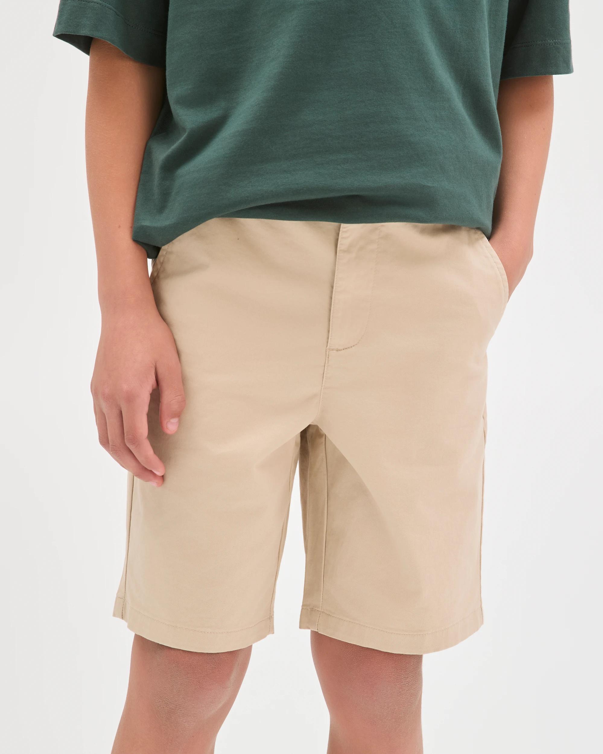 3 Target Kids Cotton Chino Shorts TAN, 3 of 7