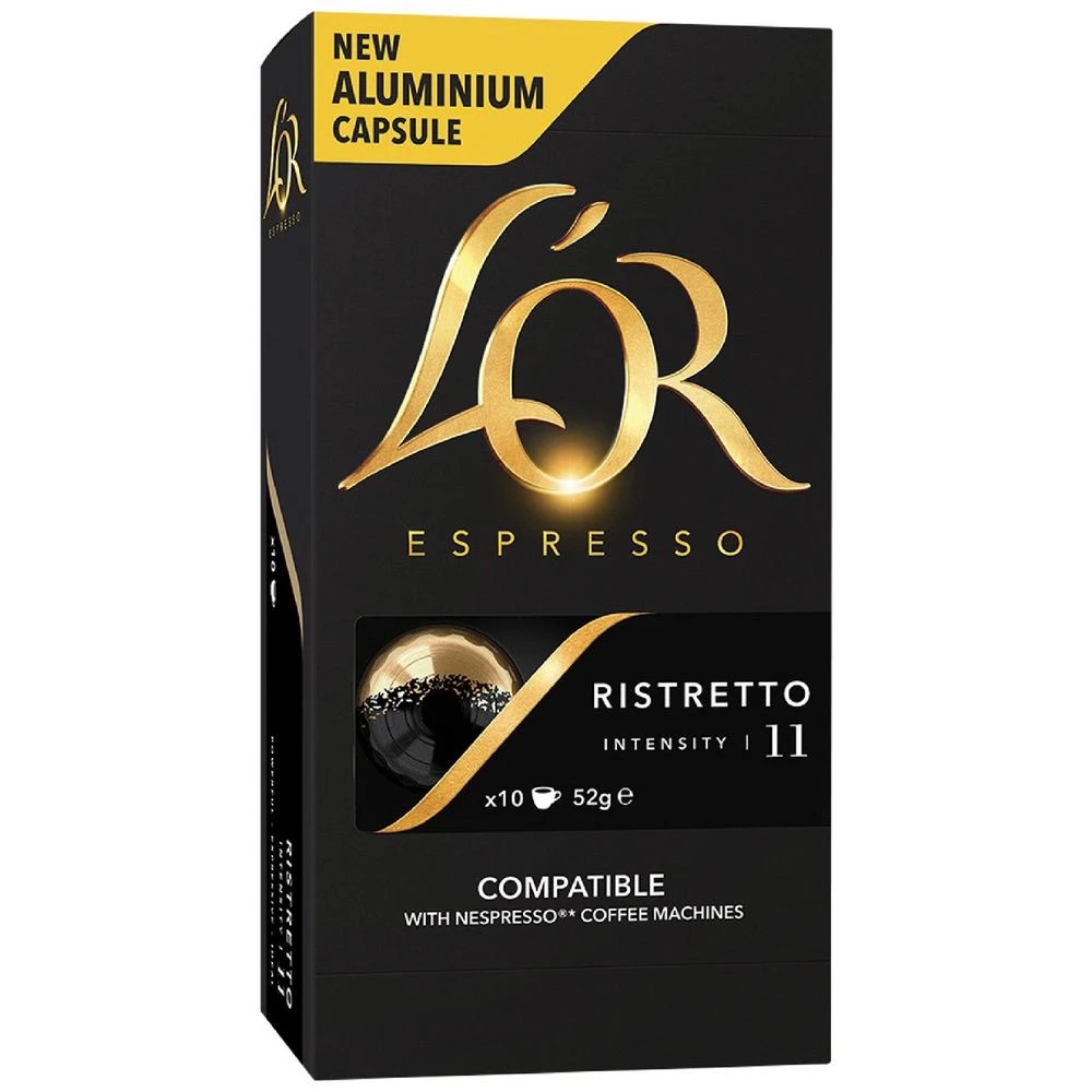 1 L'OR Espresso Coffee Capsules Ristretto, 1 of 2