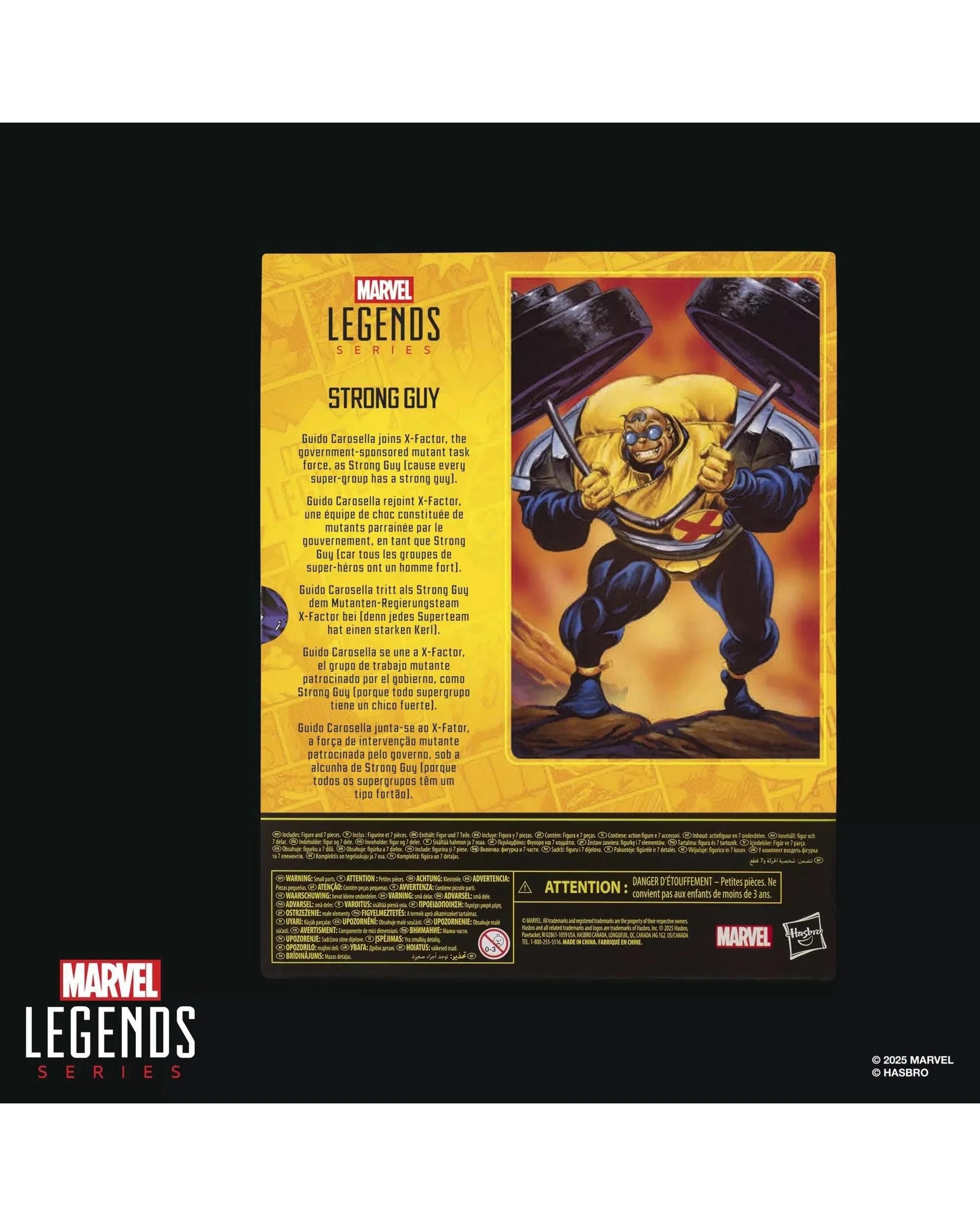 4 Marvel Legends Series X-Factor Strong Guy Action Figure, 4 of 10