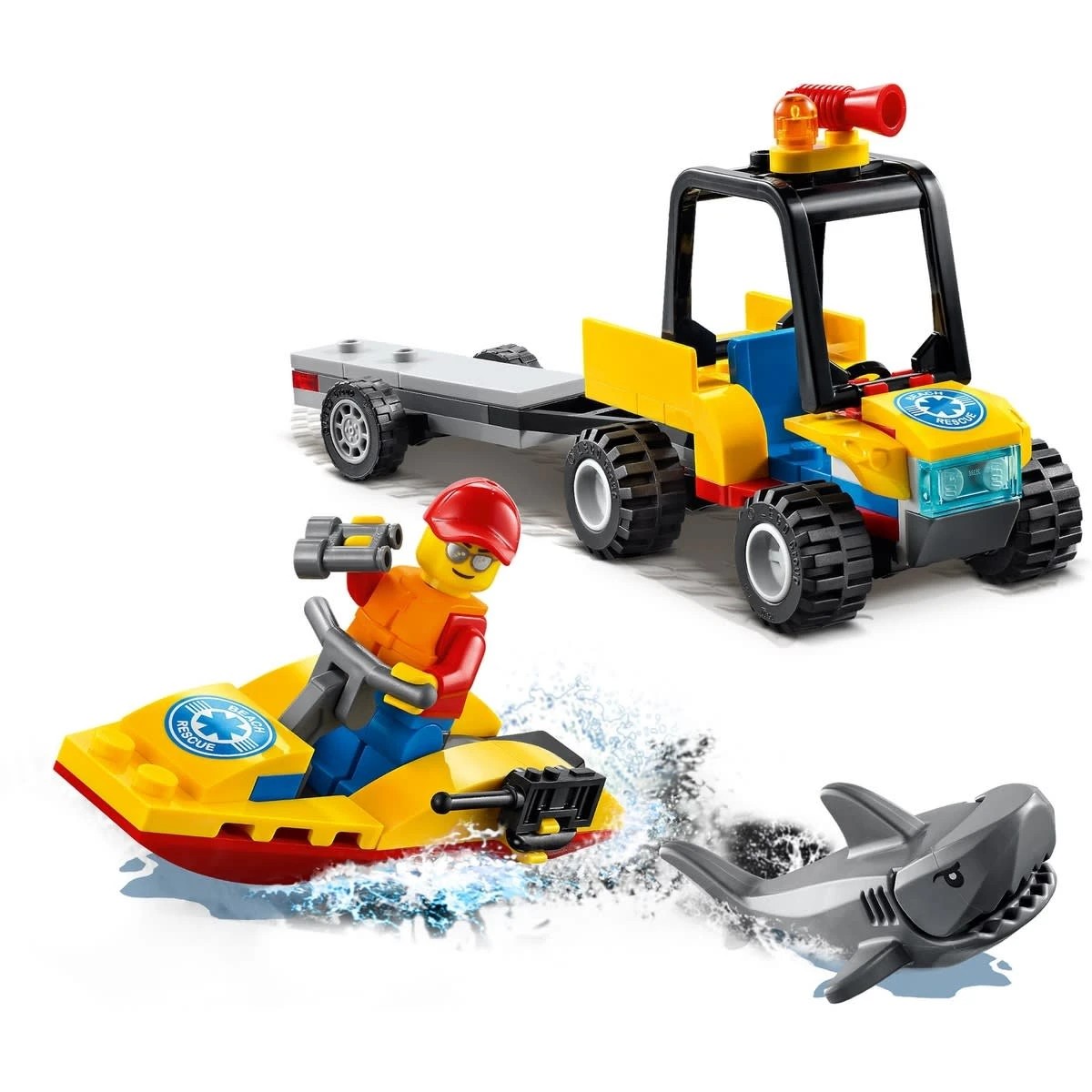 4 LEGO City Great Vehicles Beach Rescue ATV 60286, 4 of 9