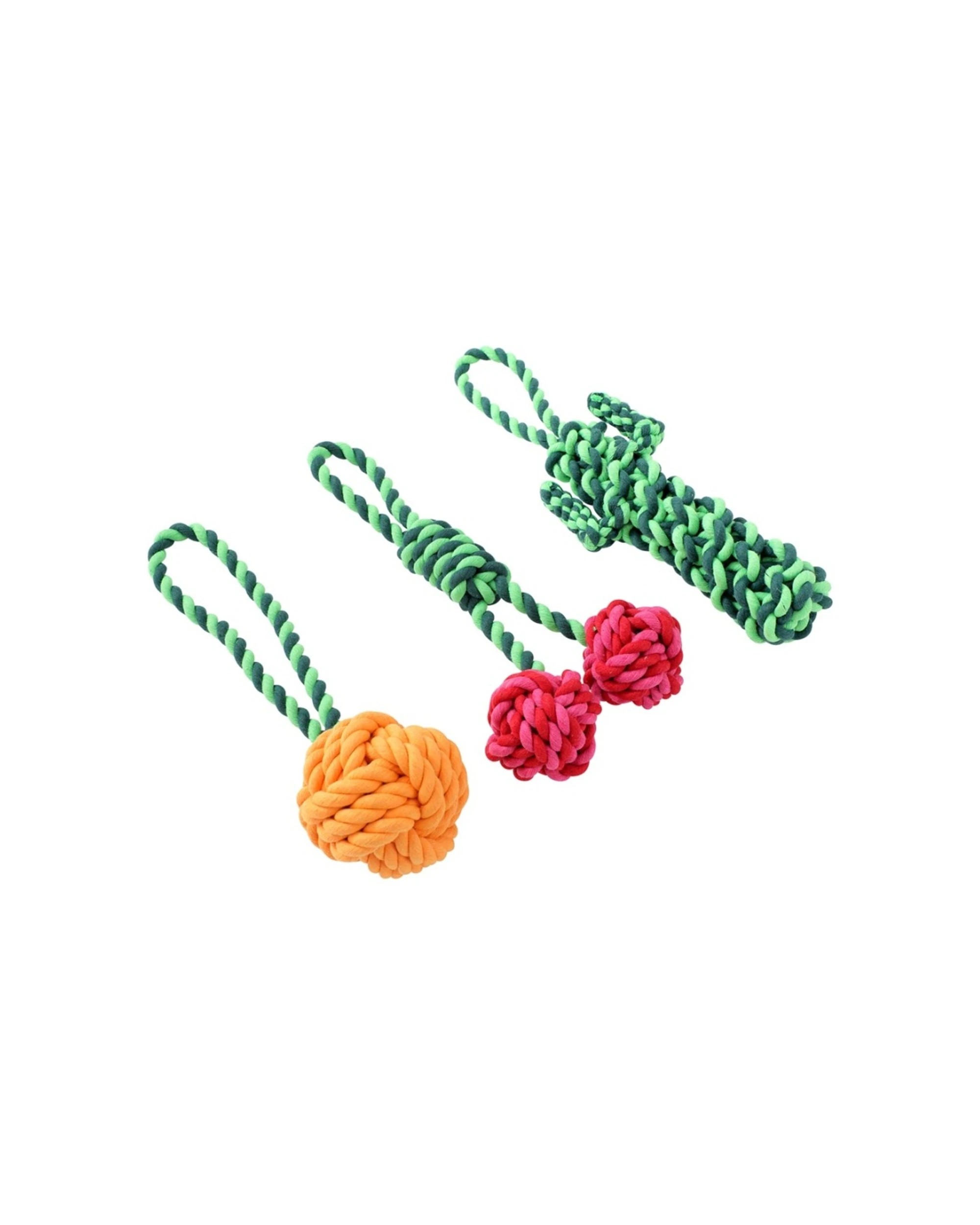 4 Paws & Claws 6PK Fruit Rope Pet Dog Toy 25x13x6cm - Assorted, 4 of 4