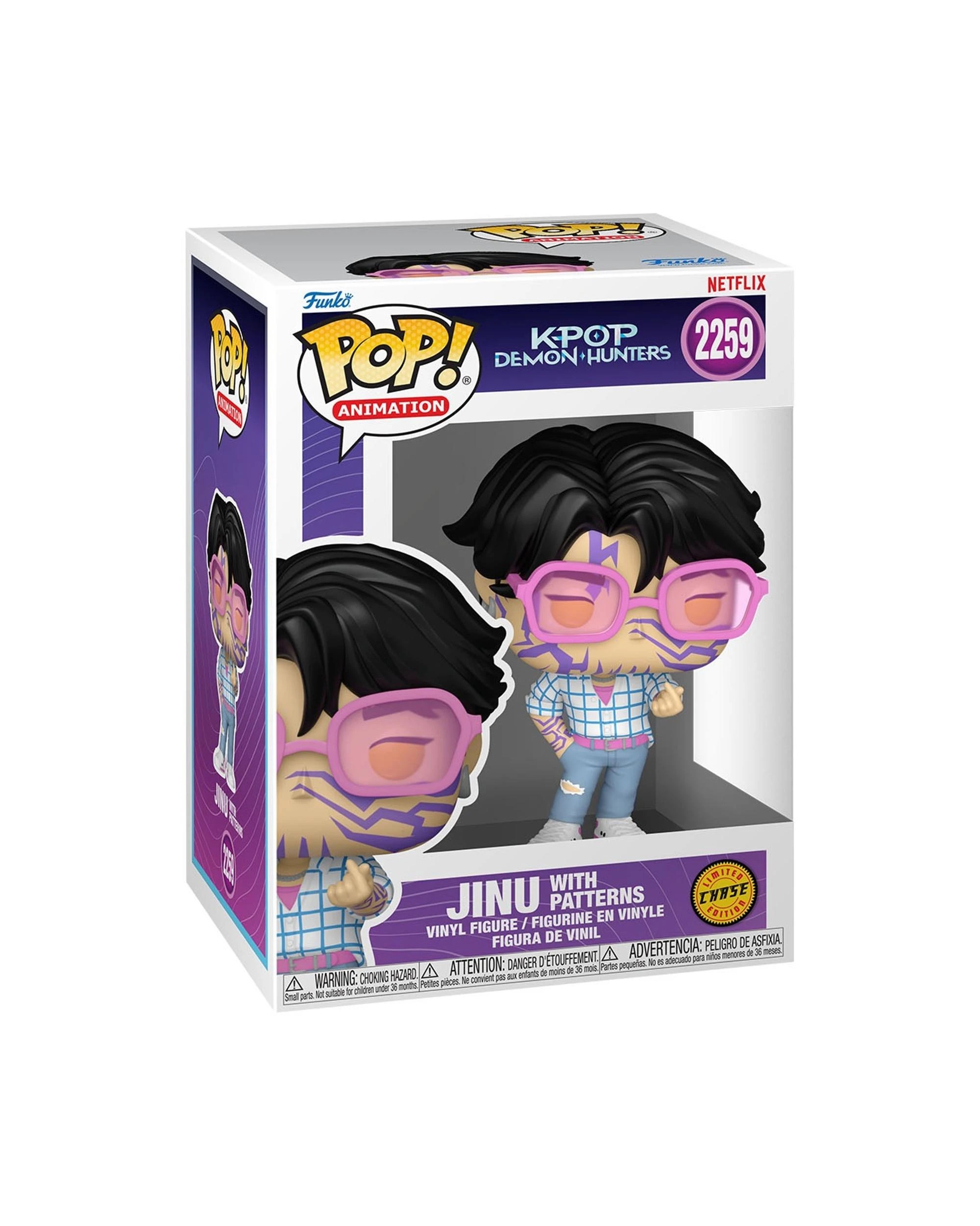 6 K-POP Demon Hunters: Jinu Funko POP! Vinyl, 6 of 6