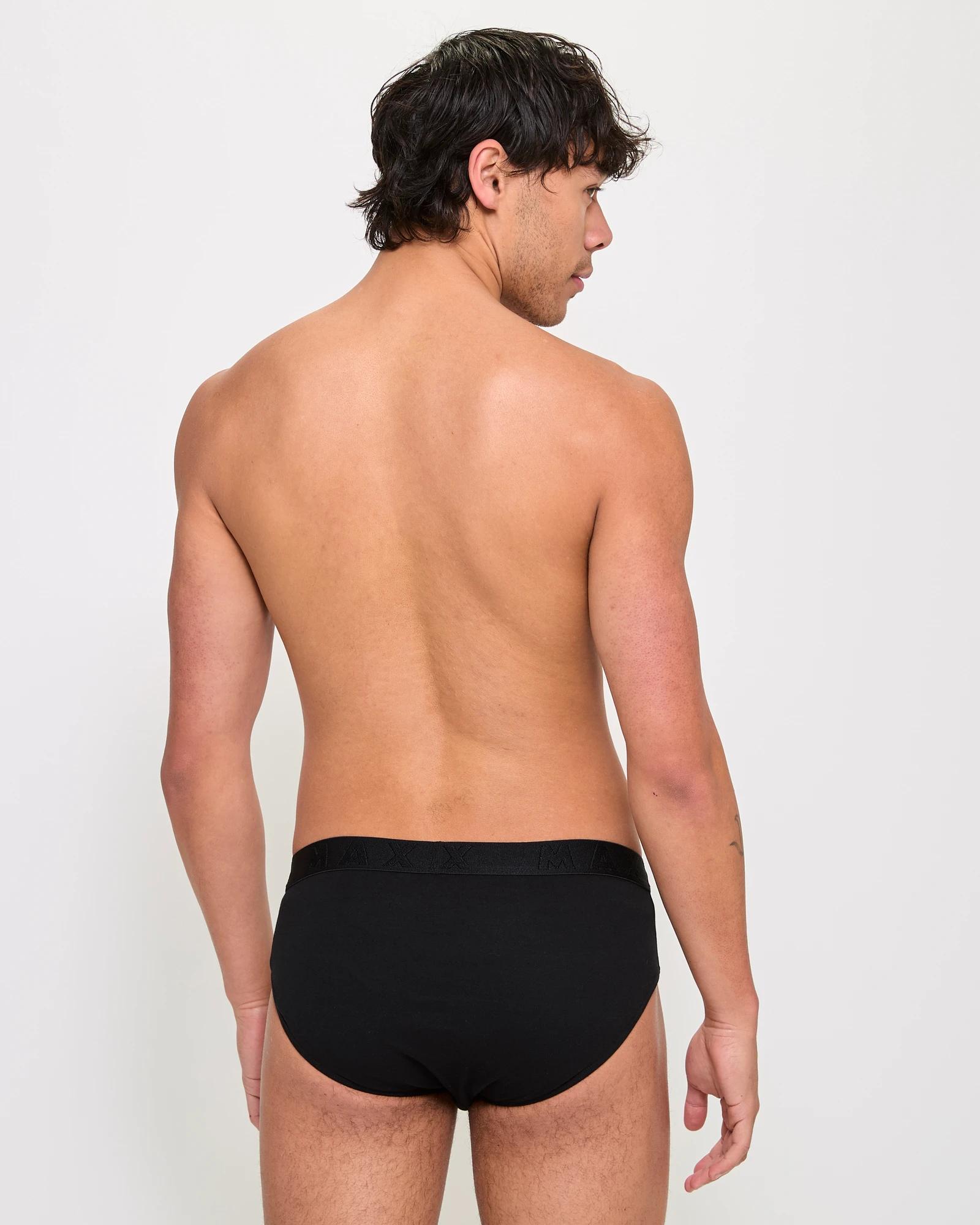 4 7 Pack Hipster Briefs - Maxx BLACK, 4 of 5