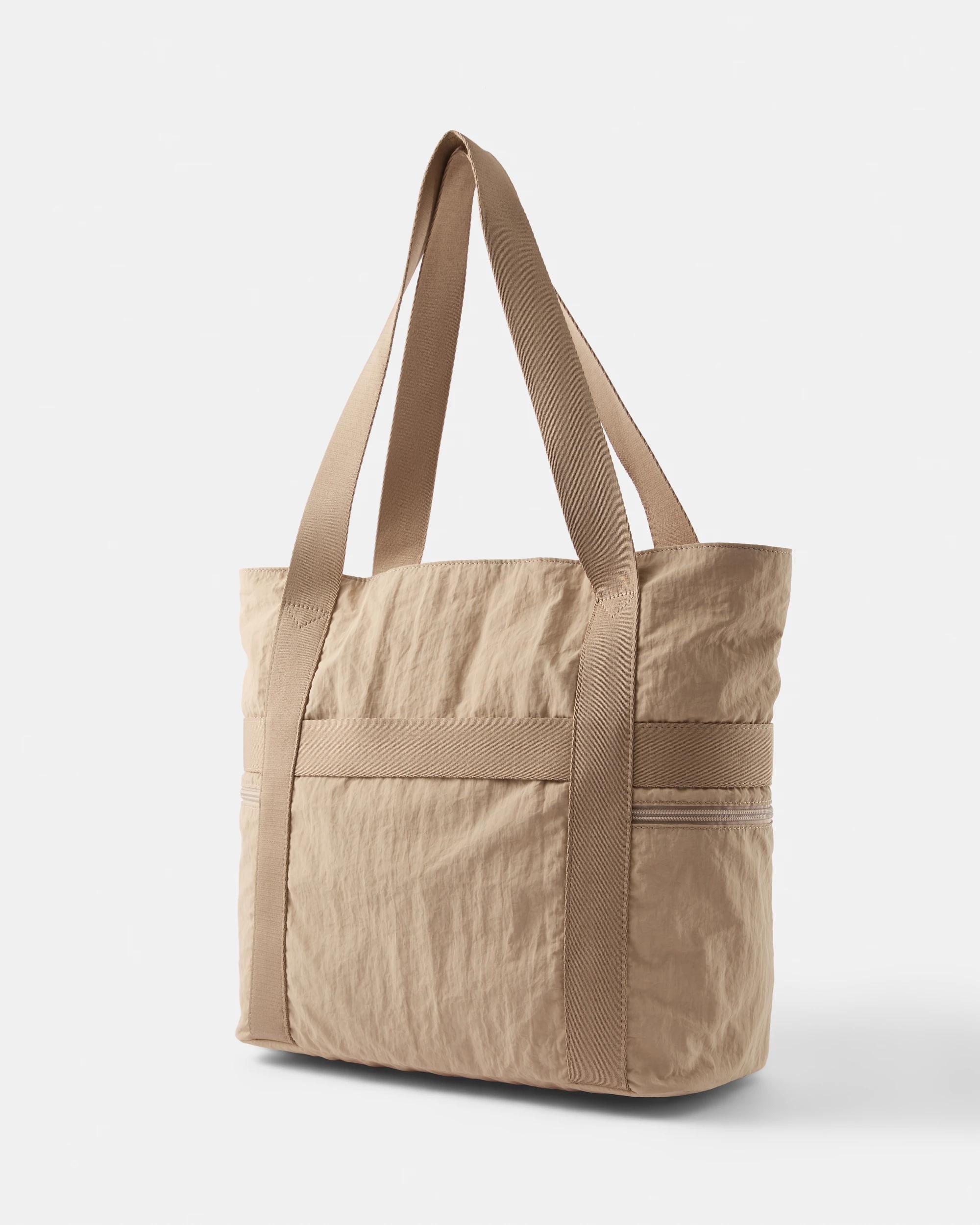 2 Urban Multi Pocket Tote Bag Oat Latte, 2 of 6