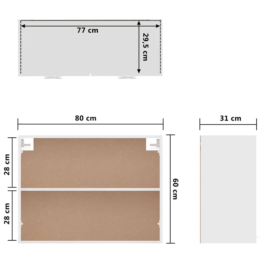 9 Vidaxl Kitchen Cabinets Kitchen Cabinet - White, 9 of 9