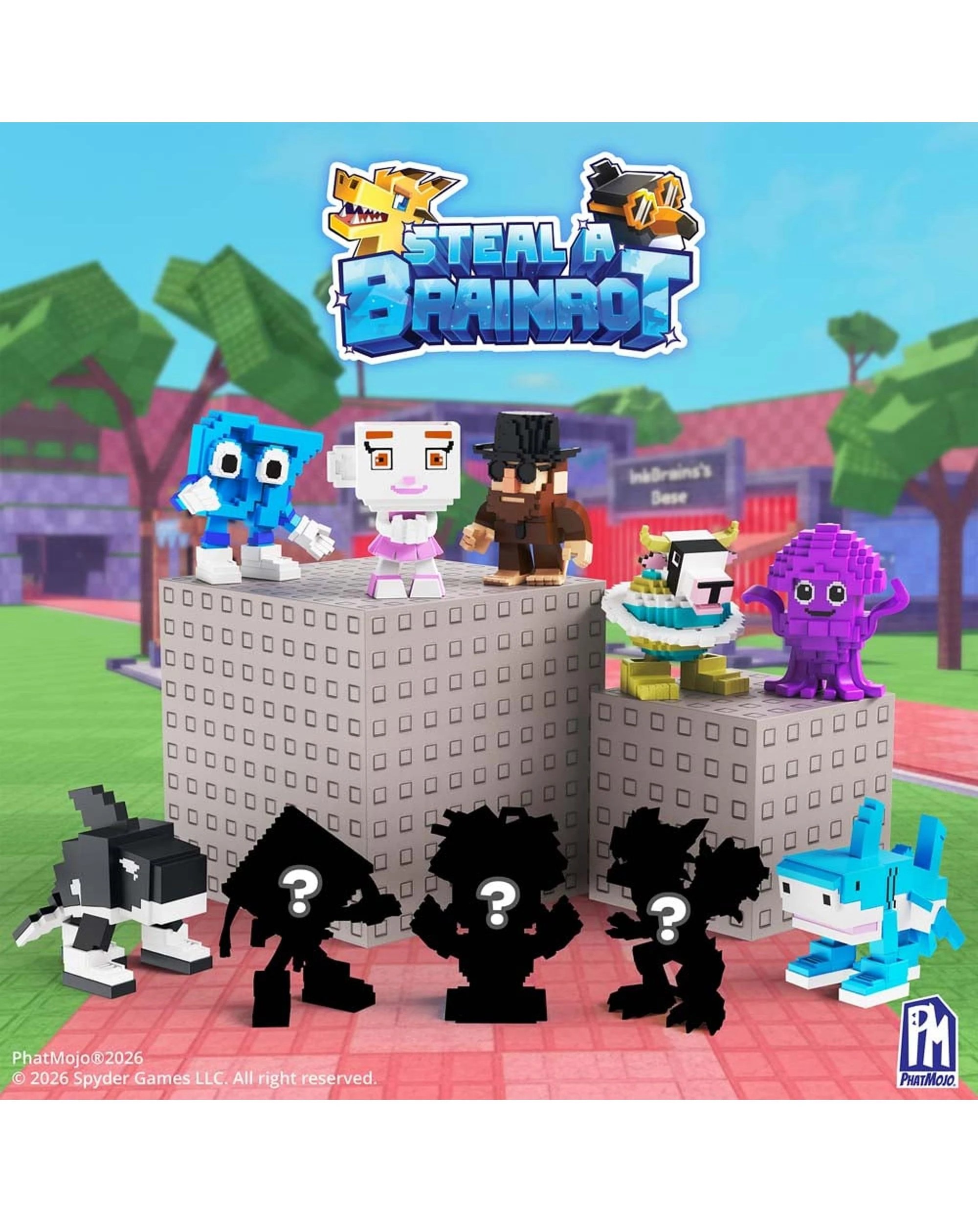 5 Roblox Steal a Brainrot Mystery Minifigures Blind Bag, 5 of 7