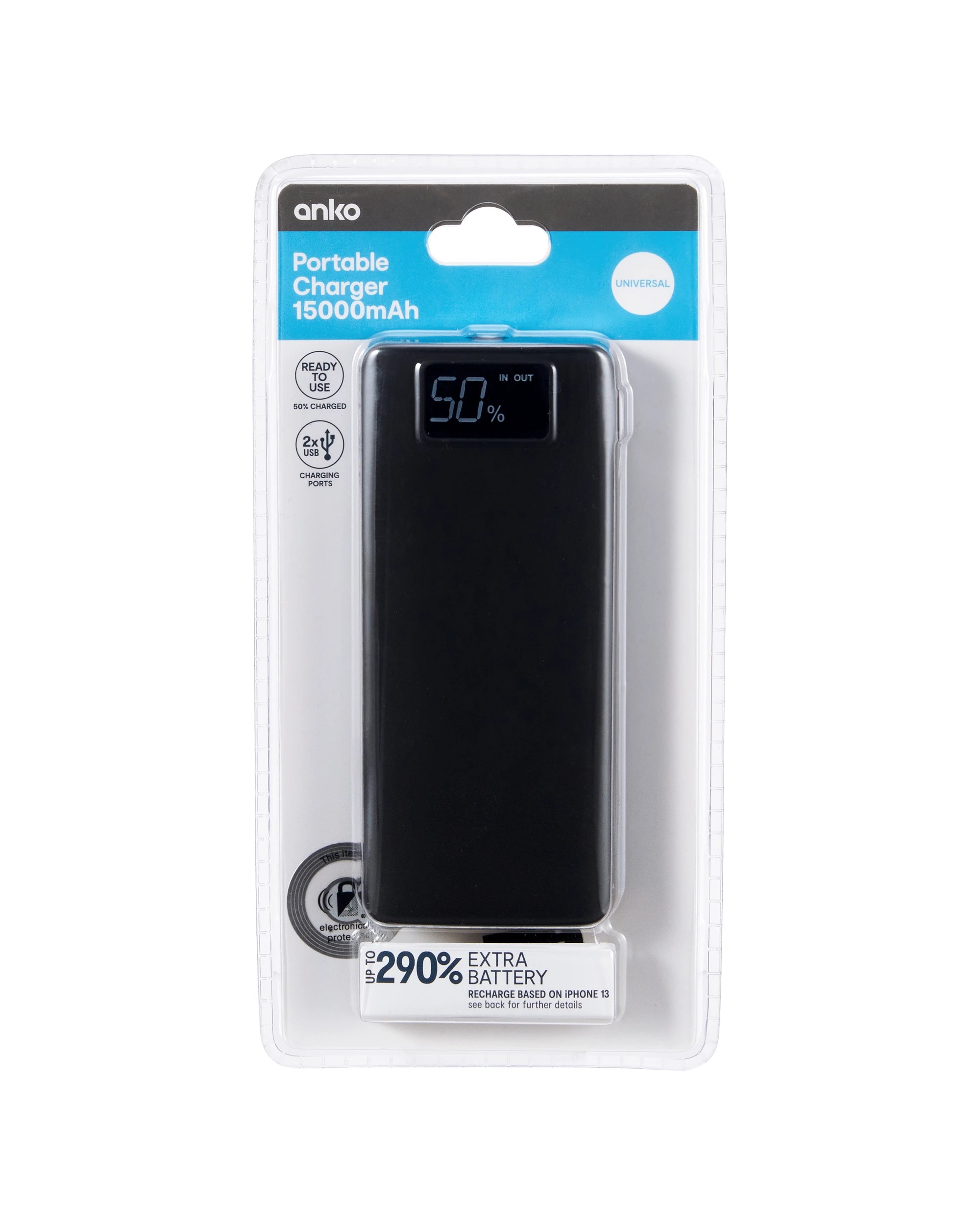 8 Portable Charger Dual Port - 15,000mAh, 8 of 9