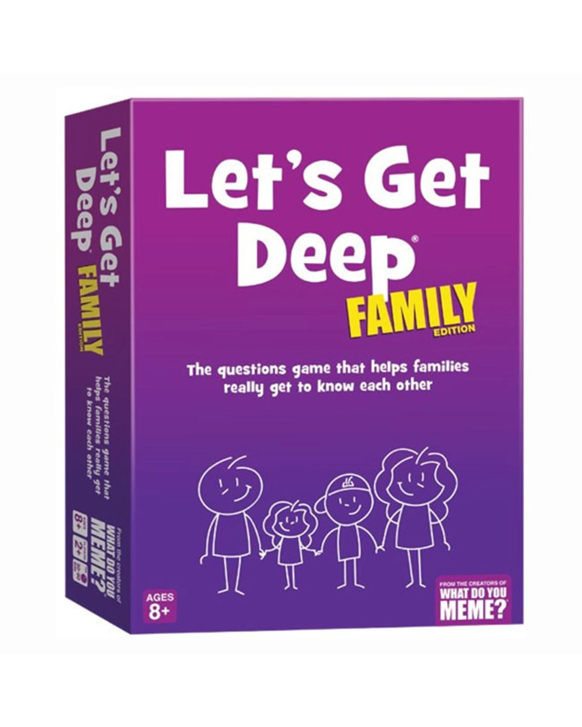 1 Lets Get Deep Family Edition Card Game, 1 of 1