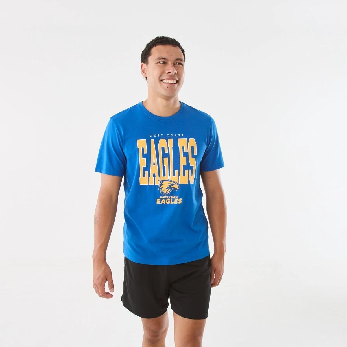 1 Official AFL Adult T-shirt West Coast, 1 of 5
