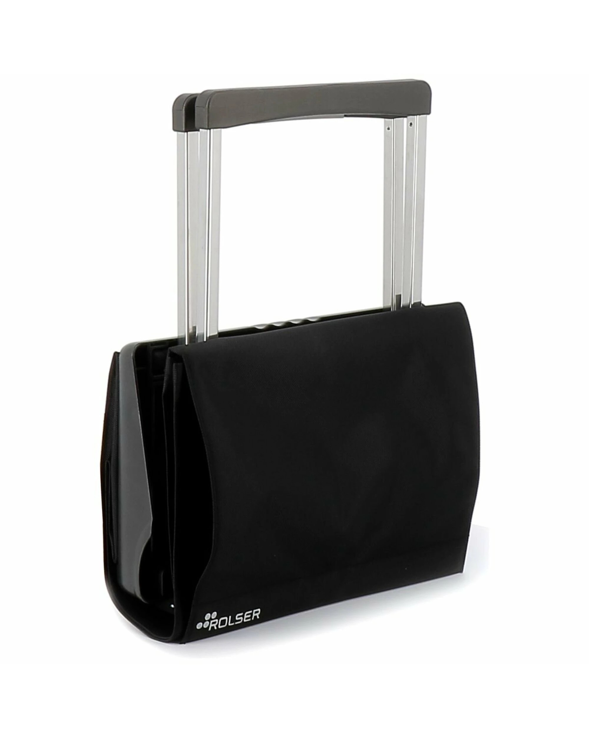 5 Rolser Plegamatic MF Folding 2 Wheel Trolley Black, 5 of 5