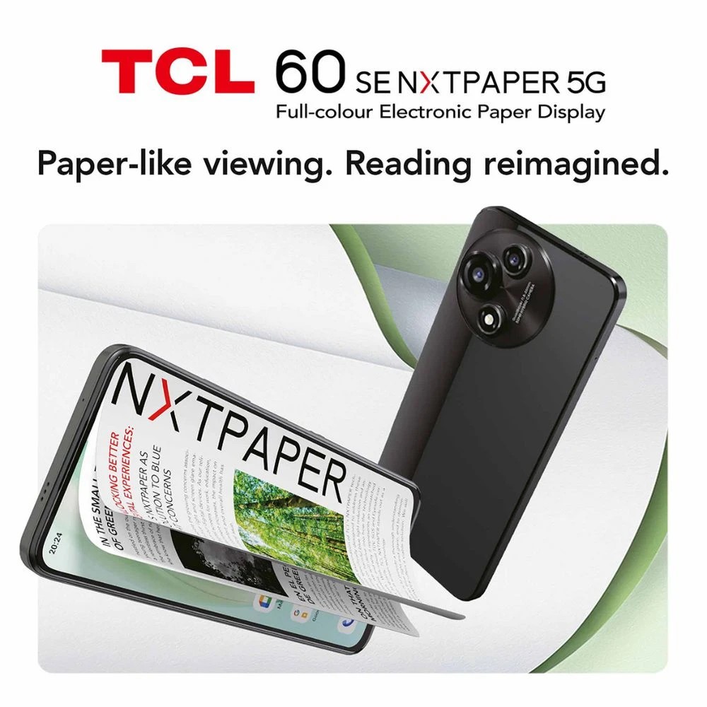 6 TCL 60 SE NXTPAPER 256GB 5G Unlocked Smartphone Grey, 6 of 10