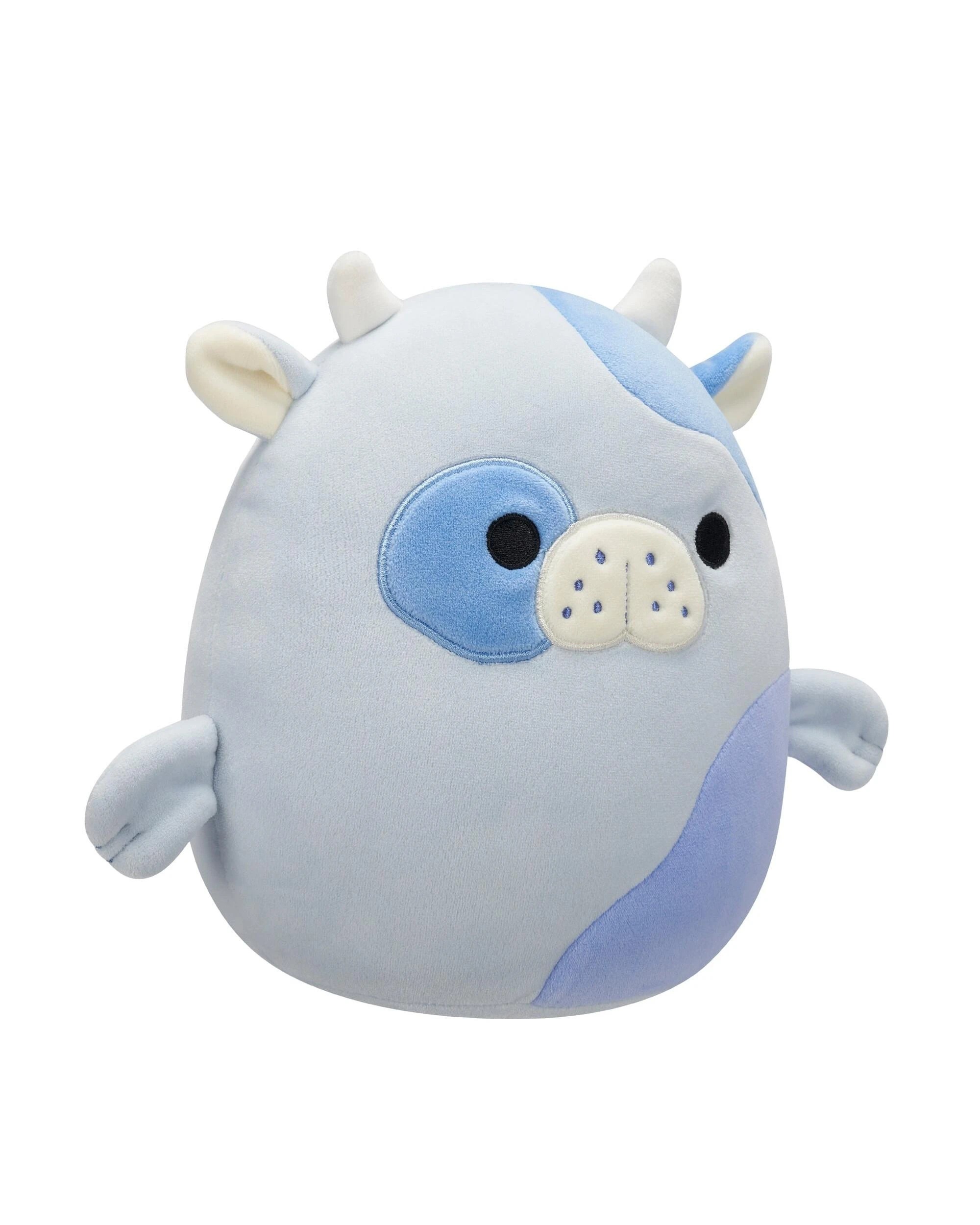 3 Squishmallows Mahalo the Seacow 7.5 inch Plush - Blue, 3 of 5
