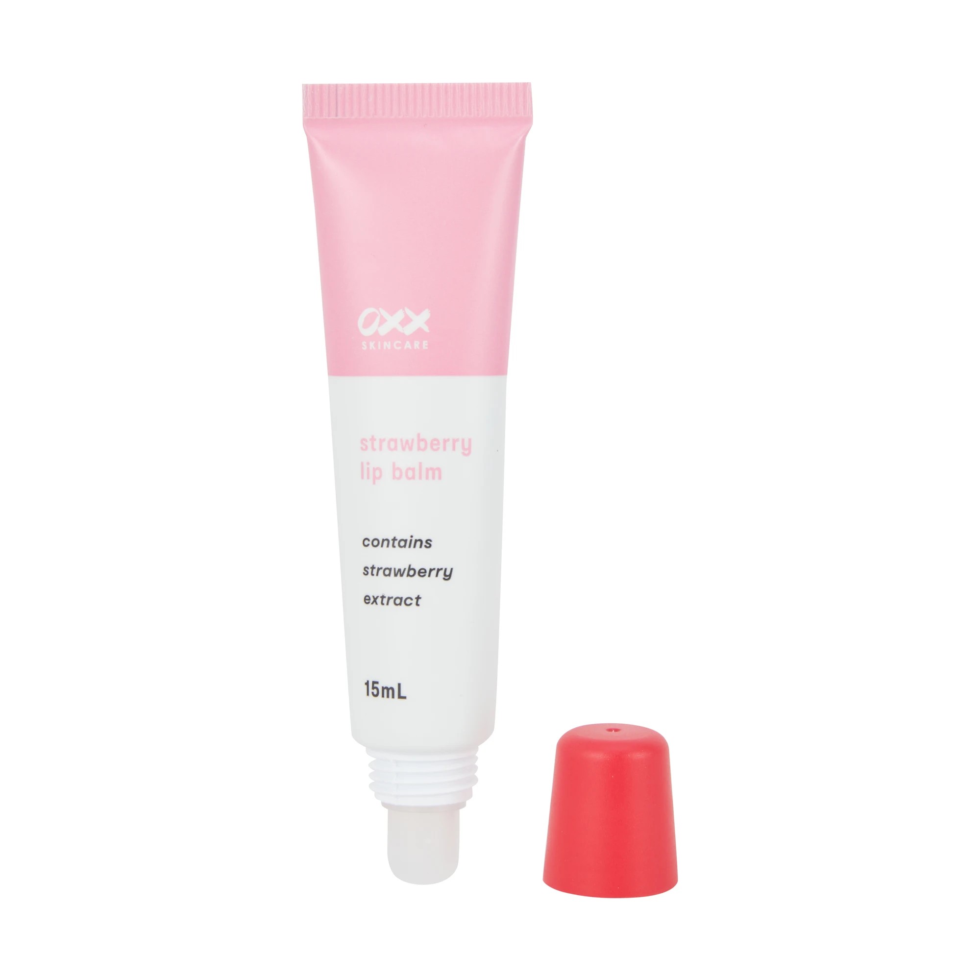 3 OXX Skincare Lip Balm 15ml - Strawberry Scented, 3 of 5