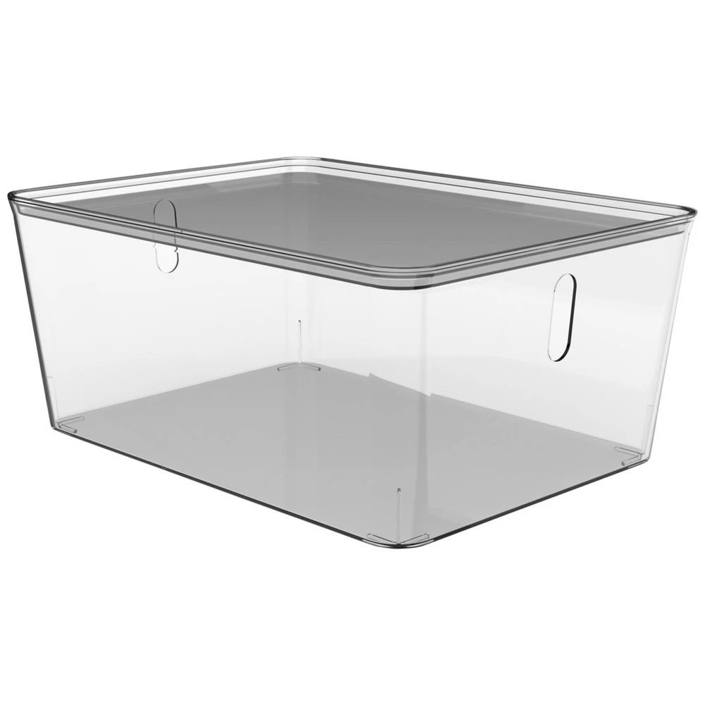 1 Otto 10L PET Modular Basket Large Tall Clear, 1 of 5