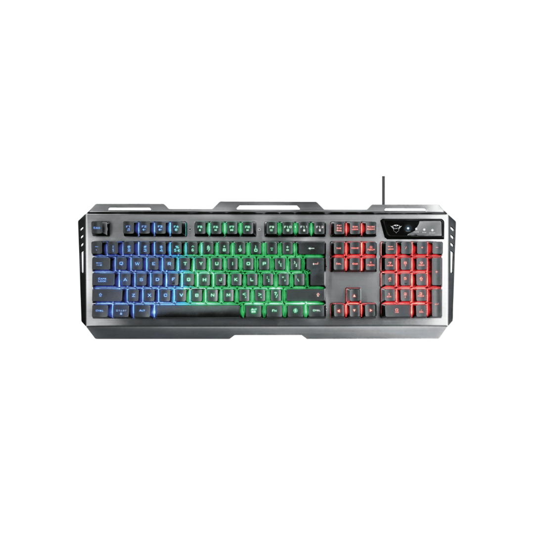 6 Trust International Trust GXT845 Tural Wired RGB Gaming Mouse and Keyboard Combo - Black, 6 of 8