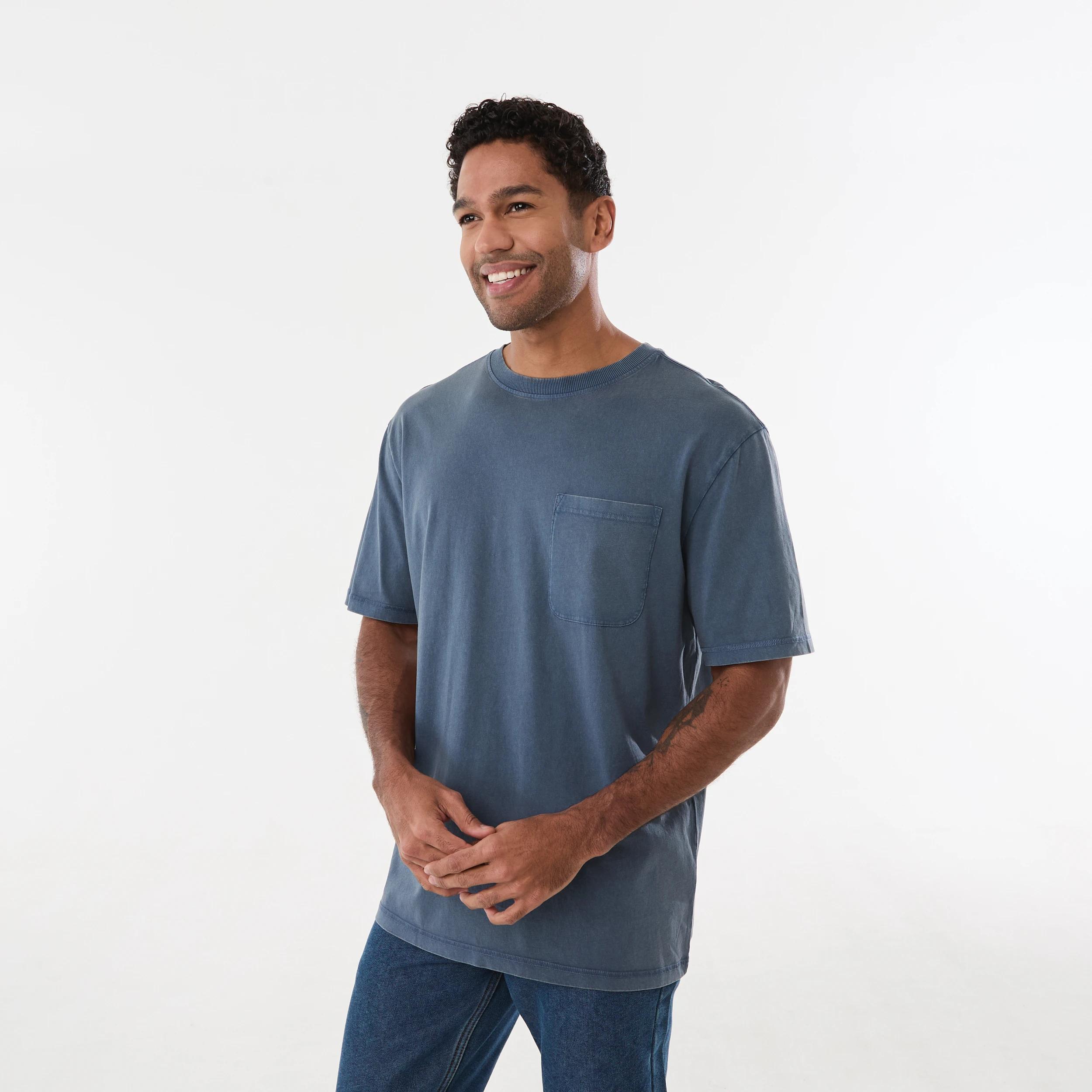 2 Garment Dyed T-shirt FADED OMBRE, 2 of 5