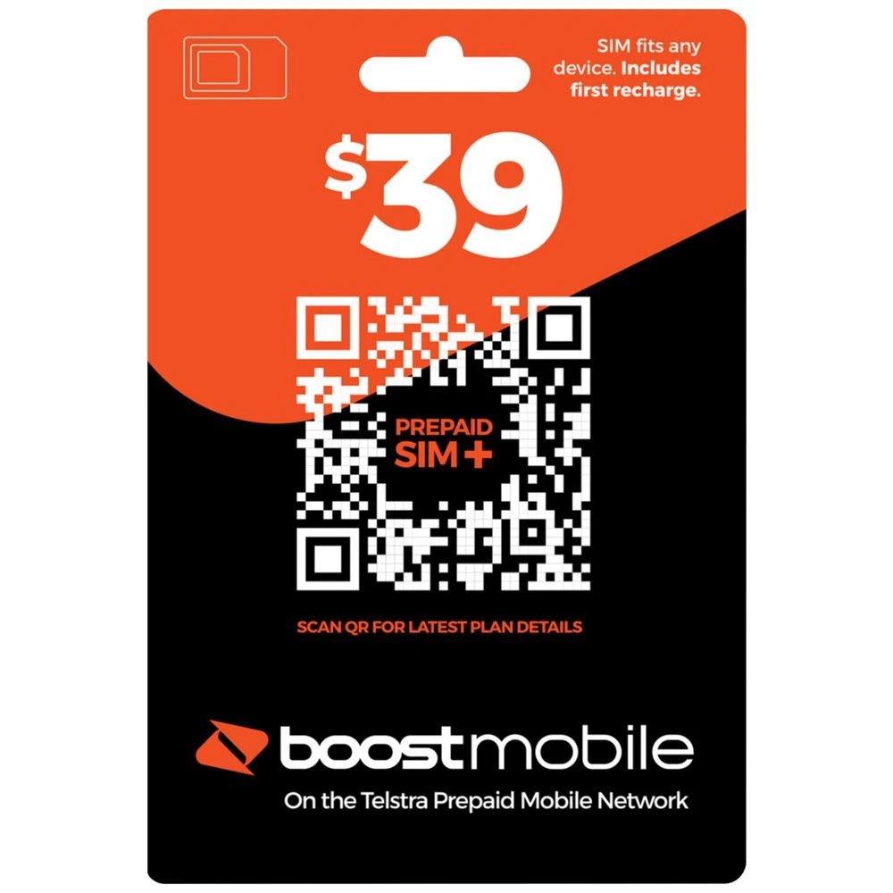 1 Boost $39 Prepaid SIM Kit, 1 of 1