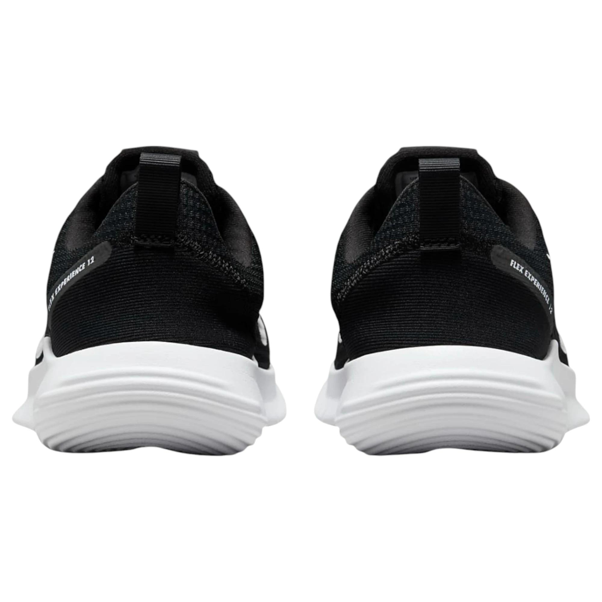 4 Nike Womens Flex Experience Run 12 Black/ White Athletic Running Shoes BLACK/WHITE, 4 of 8