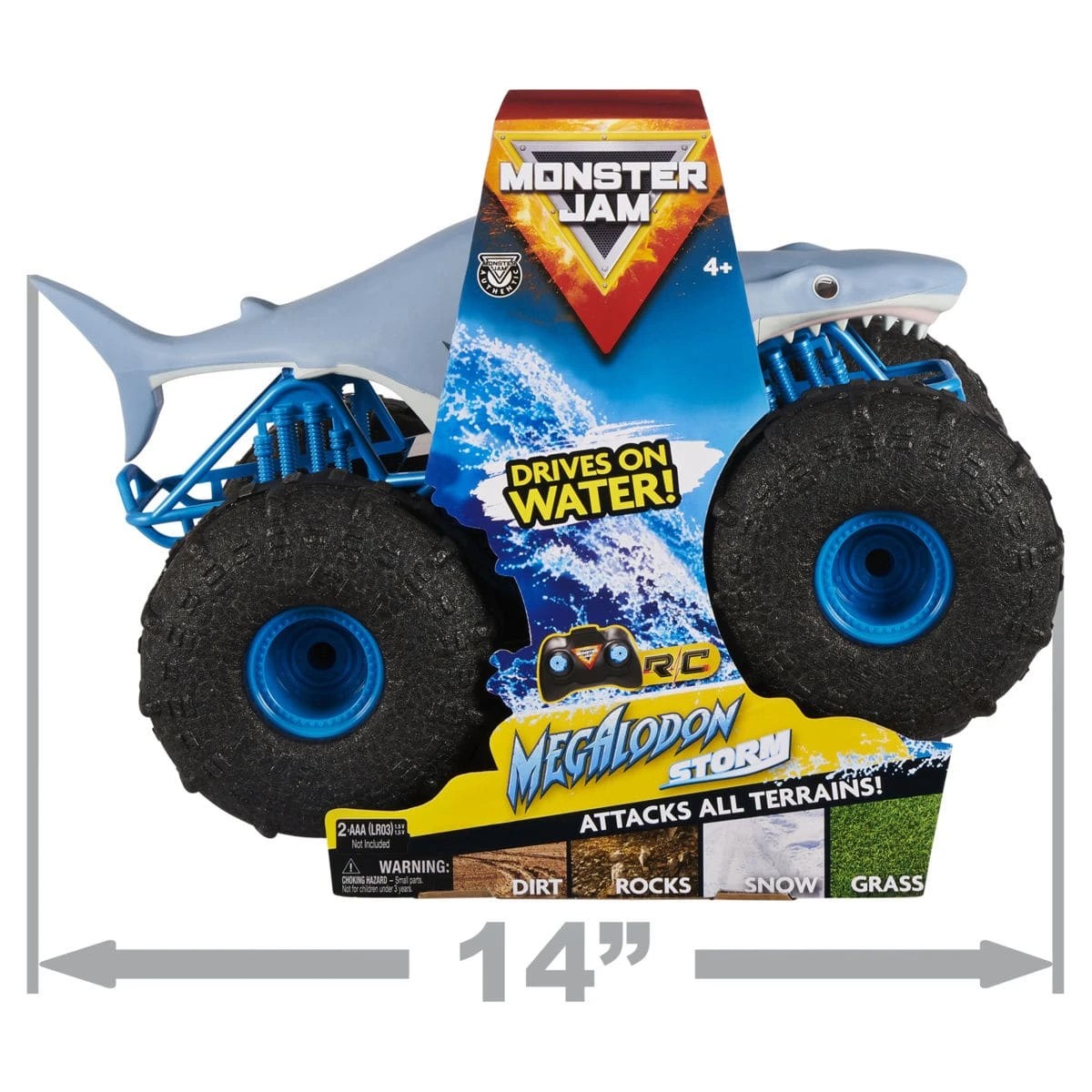 2 Monster Jam Megalodon Storm Remote Control Car, 2 of 10