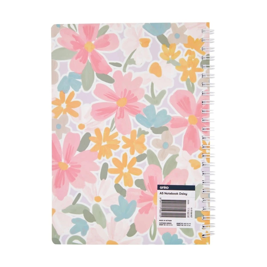 4 A5 Notebook - Daisy, 4 of 4
