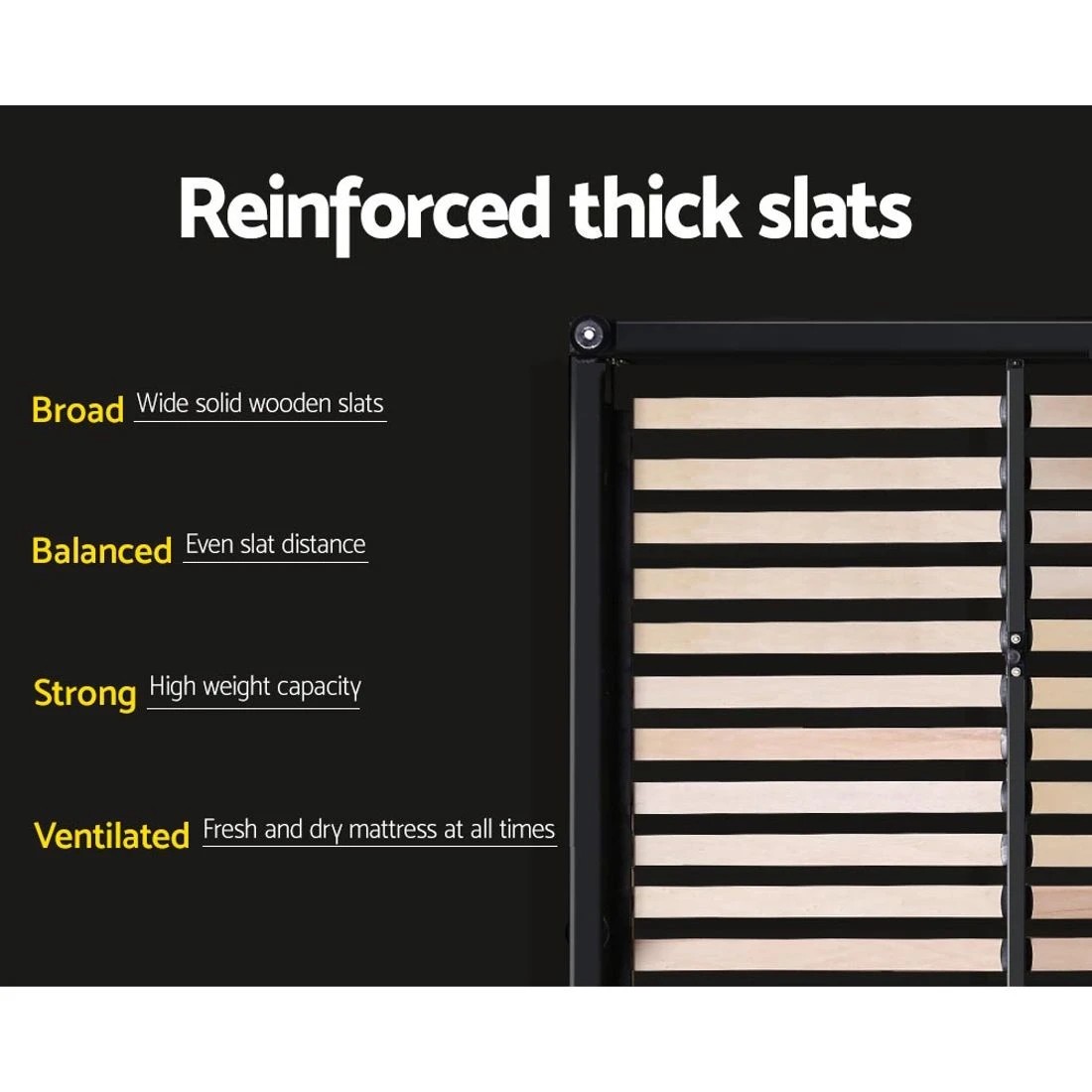 8 Artiss Bed Frame Queen Size with 4 Drawers - Grey, 8 of 10