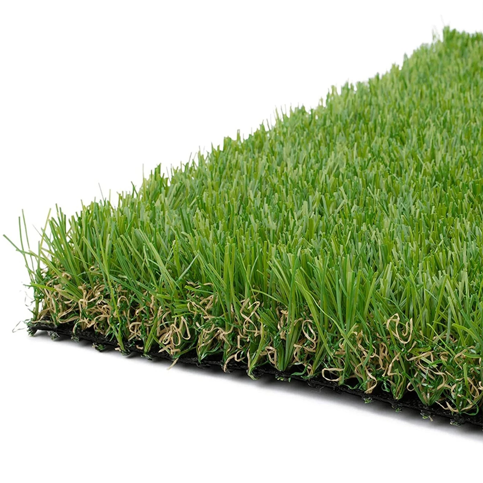1 Artificial Grass 35mm 10sqm Synthetic Turf Gloss Fake Lawn 2mx5m - Green, 1 of 5