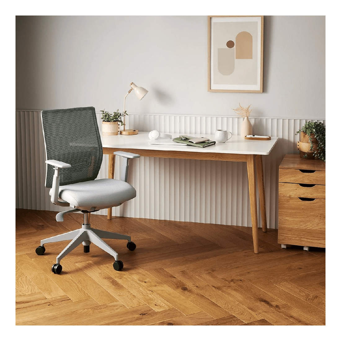 9 Haworth Aloha Active Ergonomic Chair Grey, 9 of 9