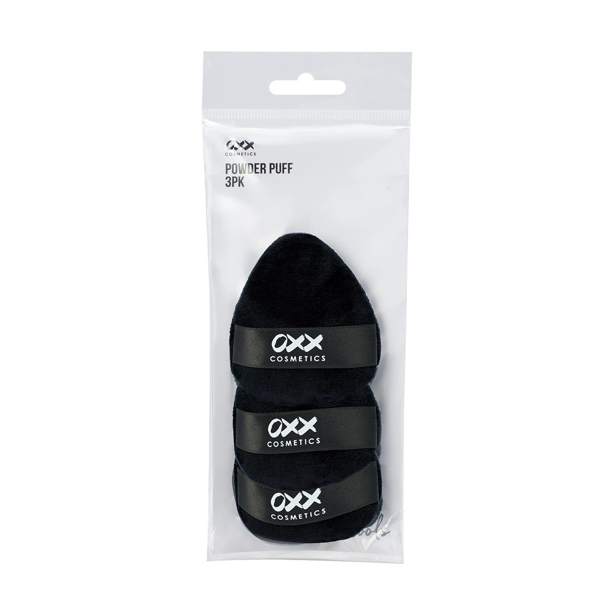1 OXX Cosmetics 3 Pack Powder Puff - Black, 1 of 5