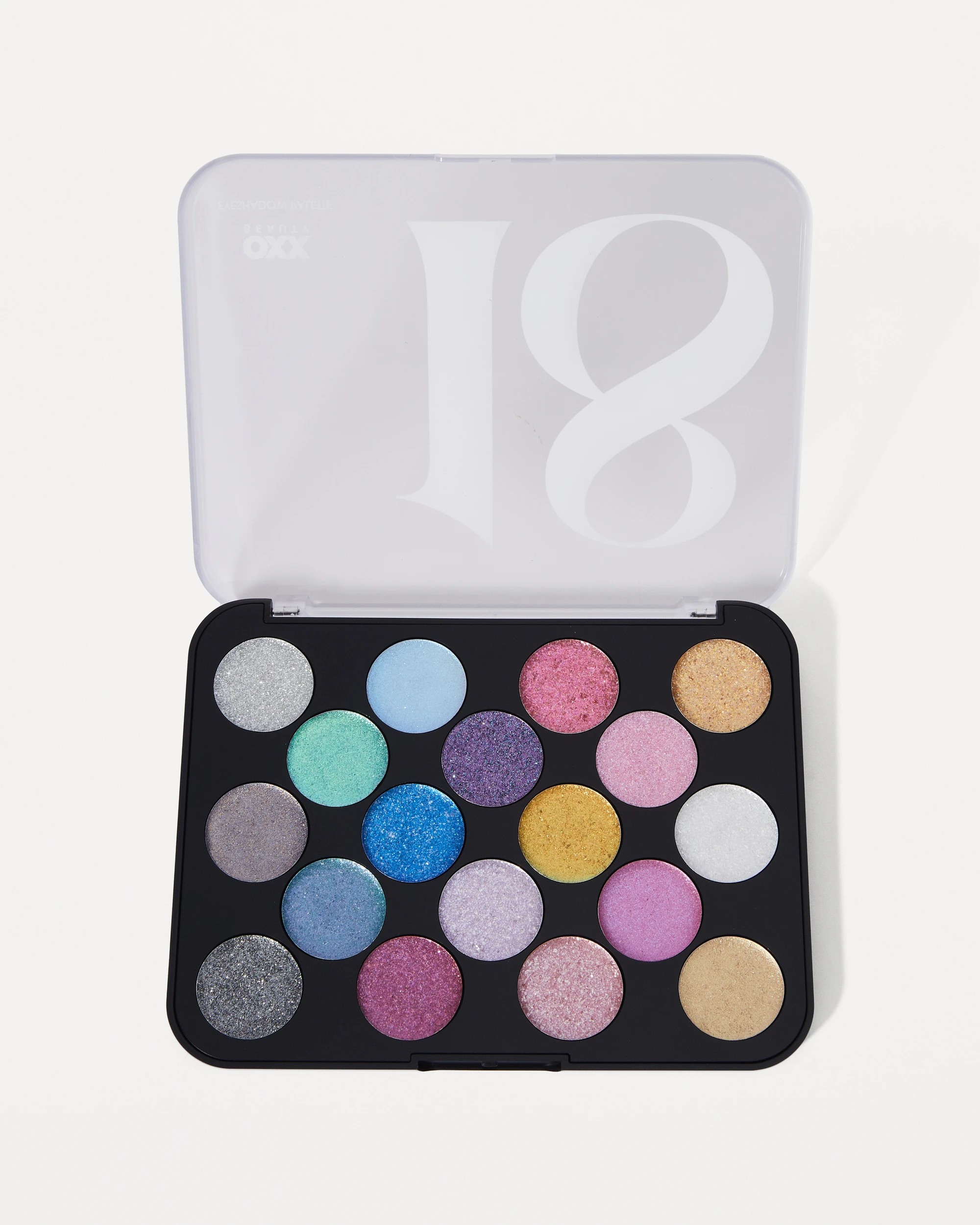 2 OXX Beauty 18 Shades Eyeshadow Palette - Glitter, 2 of 7