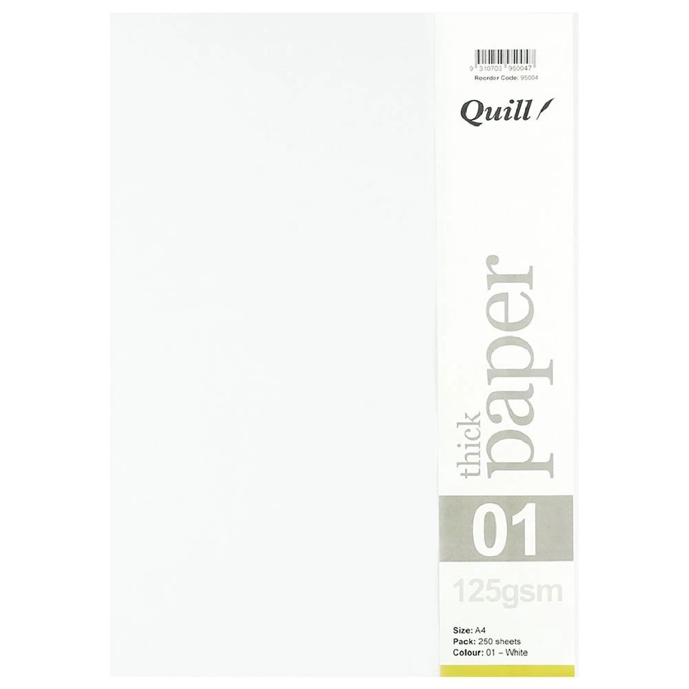 3 Quill A4 125gsm Paper White 250 Pack, 3 of 3