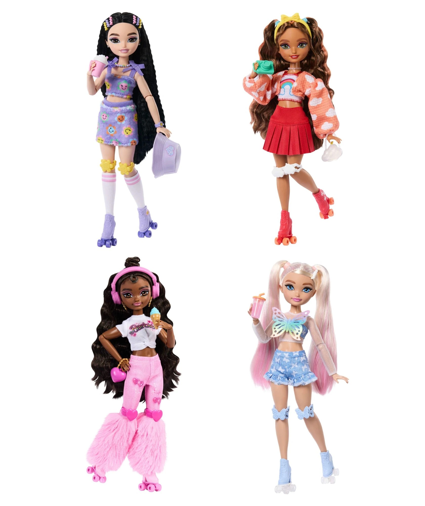 2 Mattel Barbie Dream Besties Roller Skating Fashion Doll – Assorted*
 - Multi, 2 of 10
