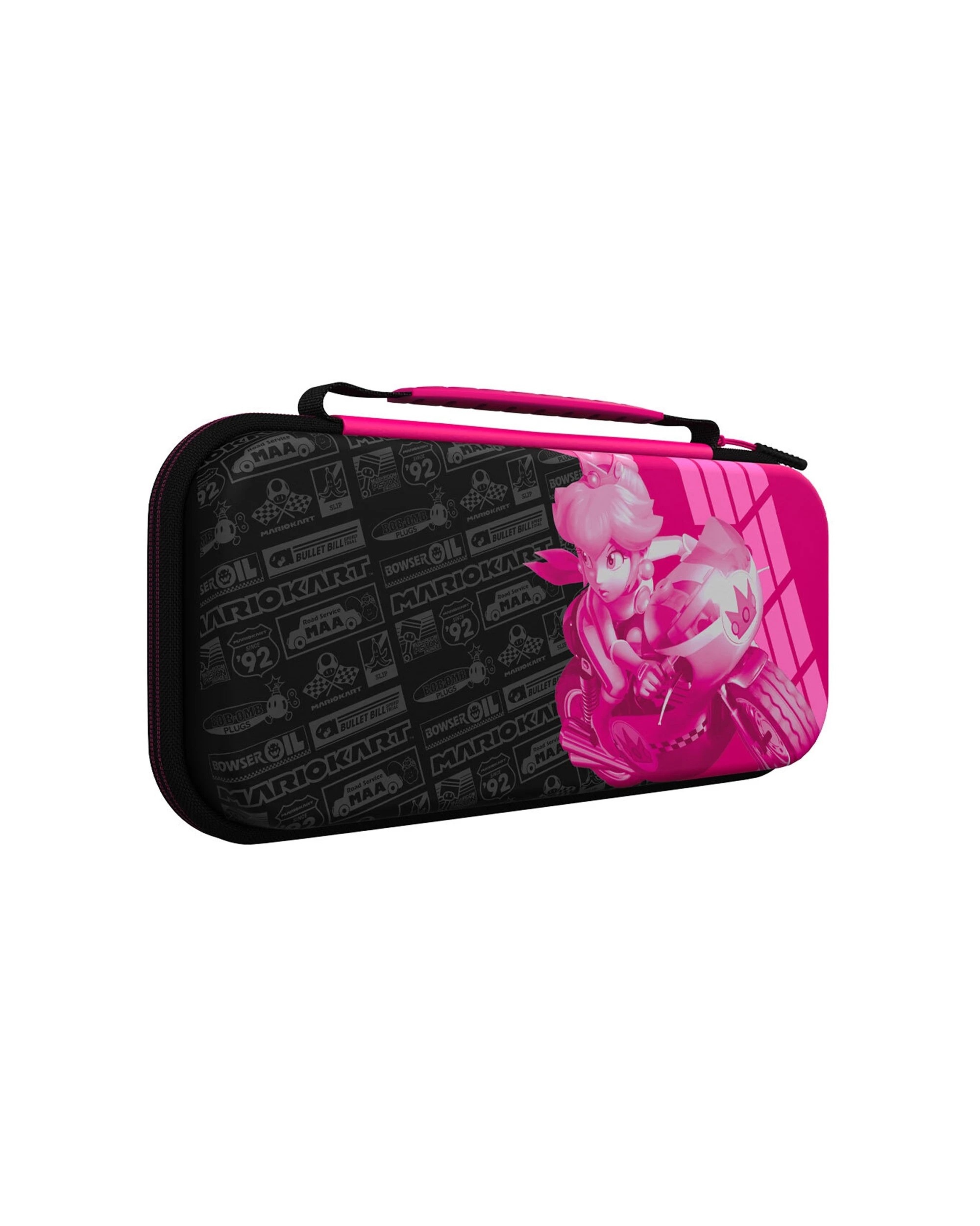 4 Nintendo Switch Travel Case Plus Glow Glow In The Dark Gaming Case With Stand
 - pink, 4 of 4