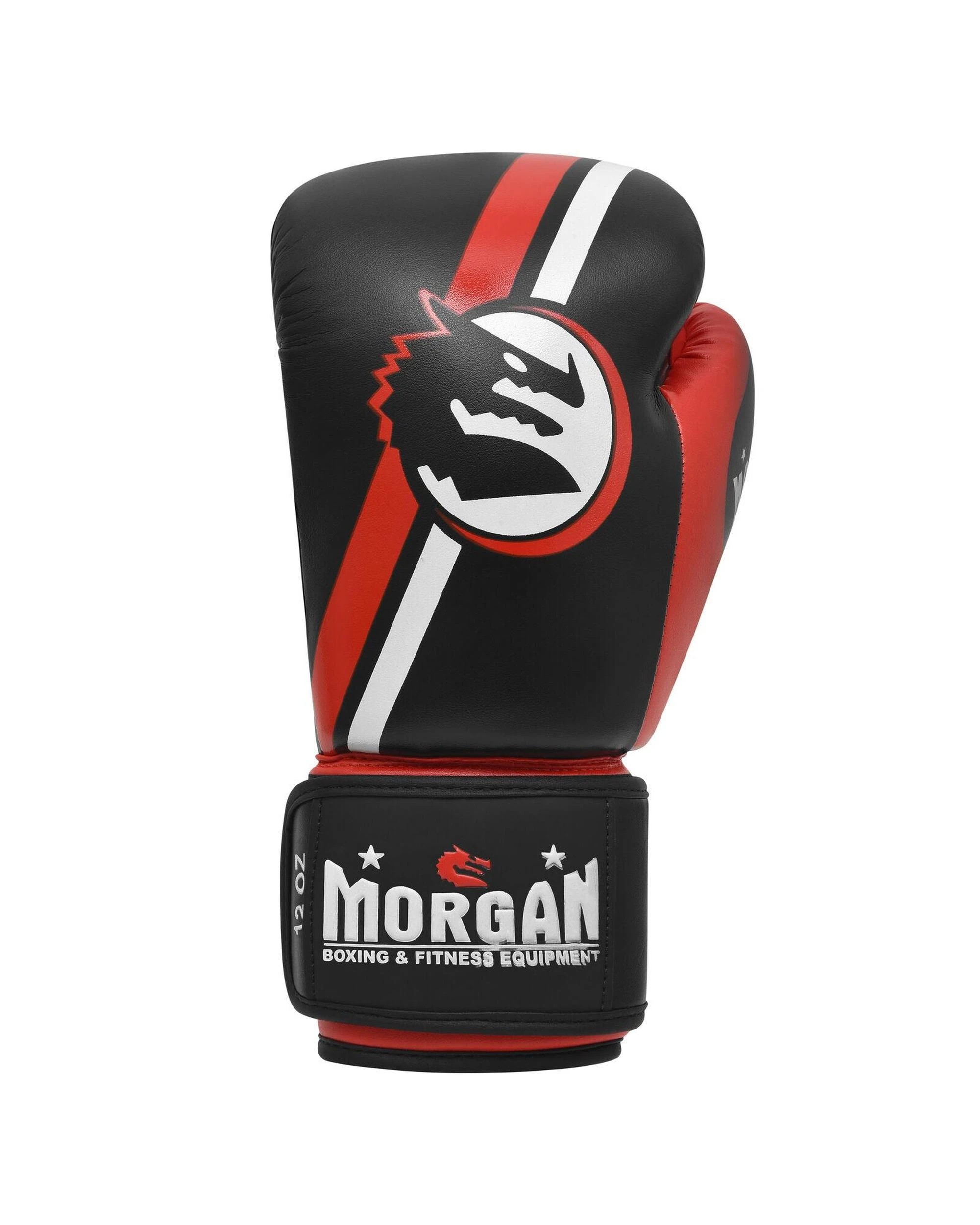 2 Morgan Sports Classic Boxing Gloves 10oz - Red, 2 of 5