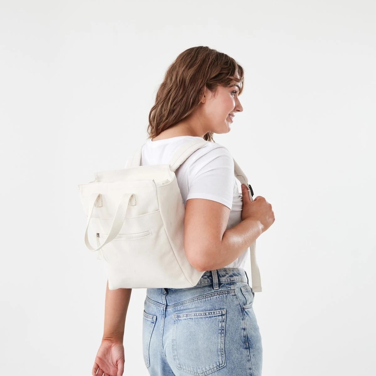 5 Convertible Backpack NATURAL BEIGE, 5 of 6