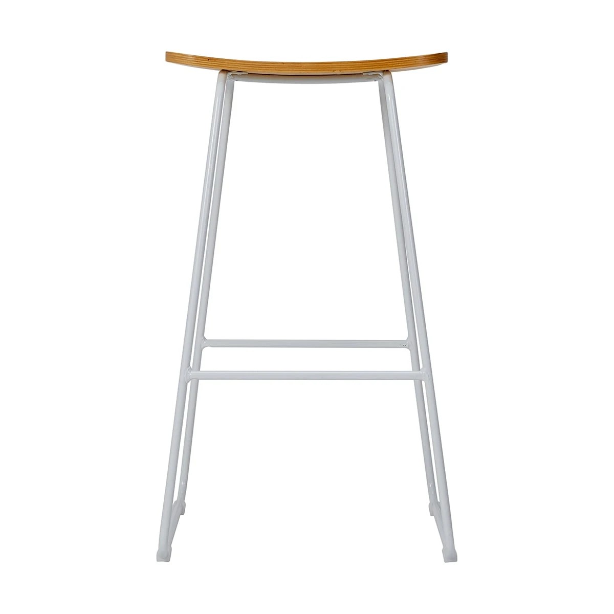 2 71cm Bar Stool - White, 2 of 8
